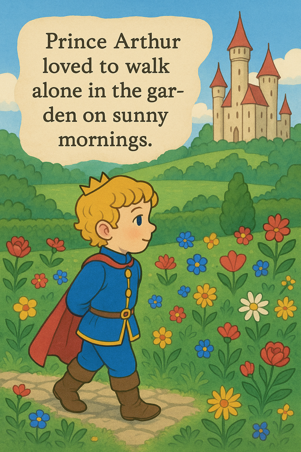 The Little Prince's Magical Garden page 1