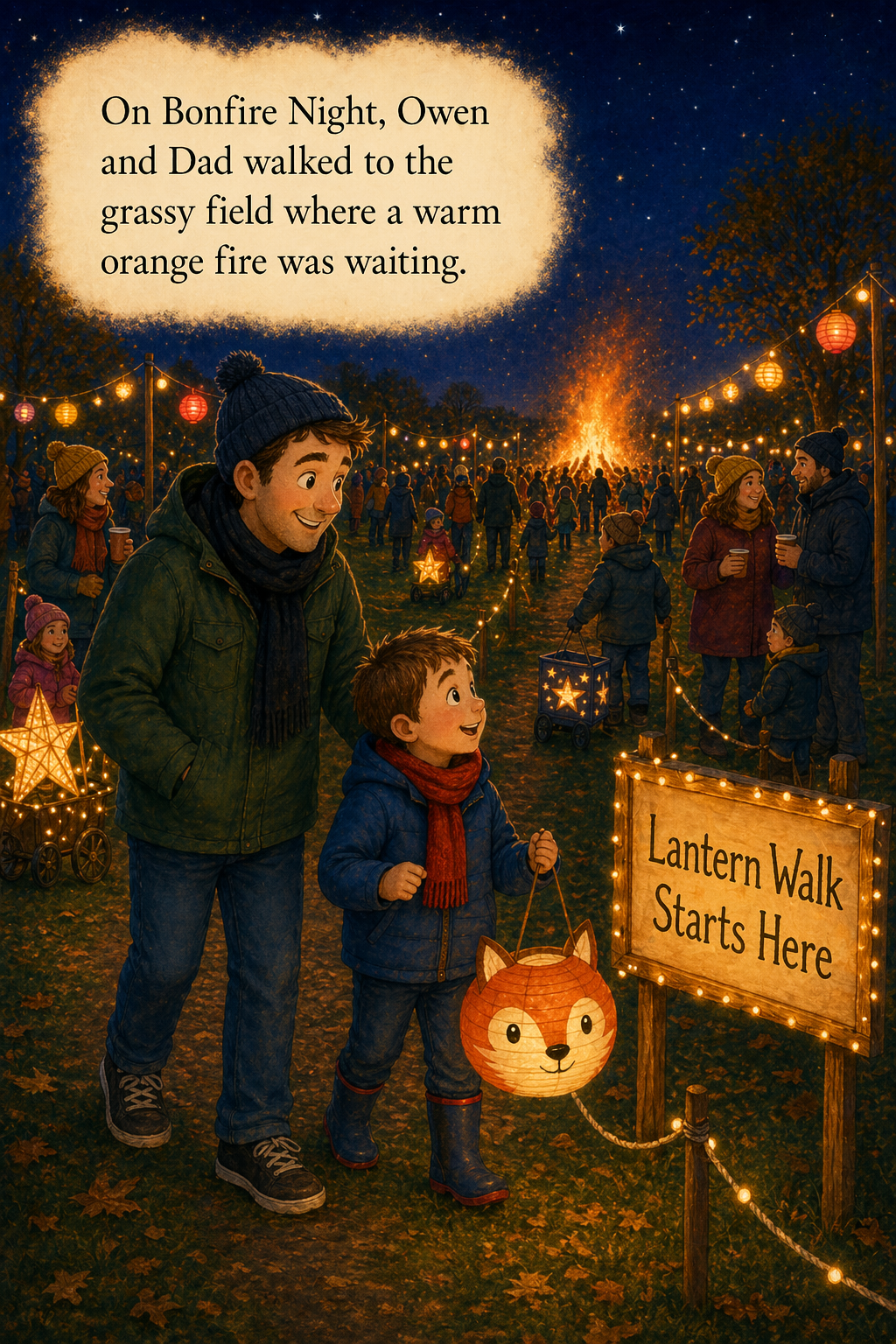 Owen and the Night Fire page 1