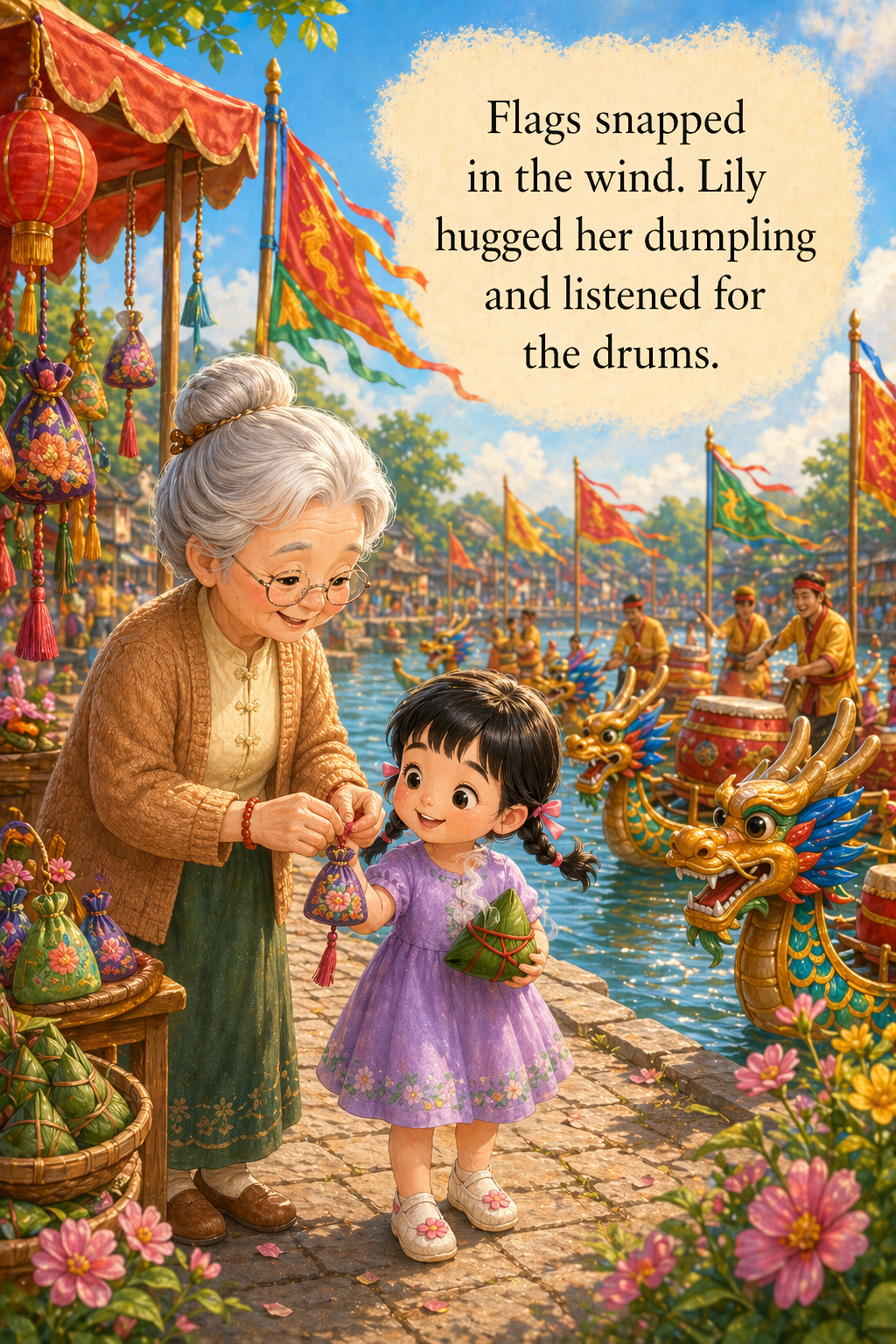 Lily and the Dragon Boat Festival page 2