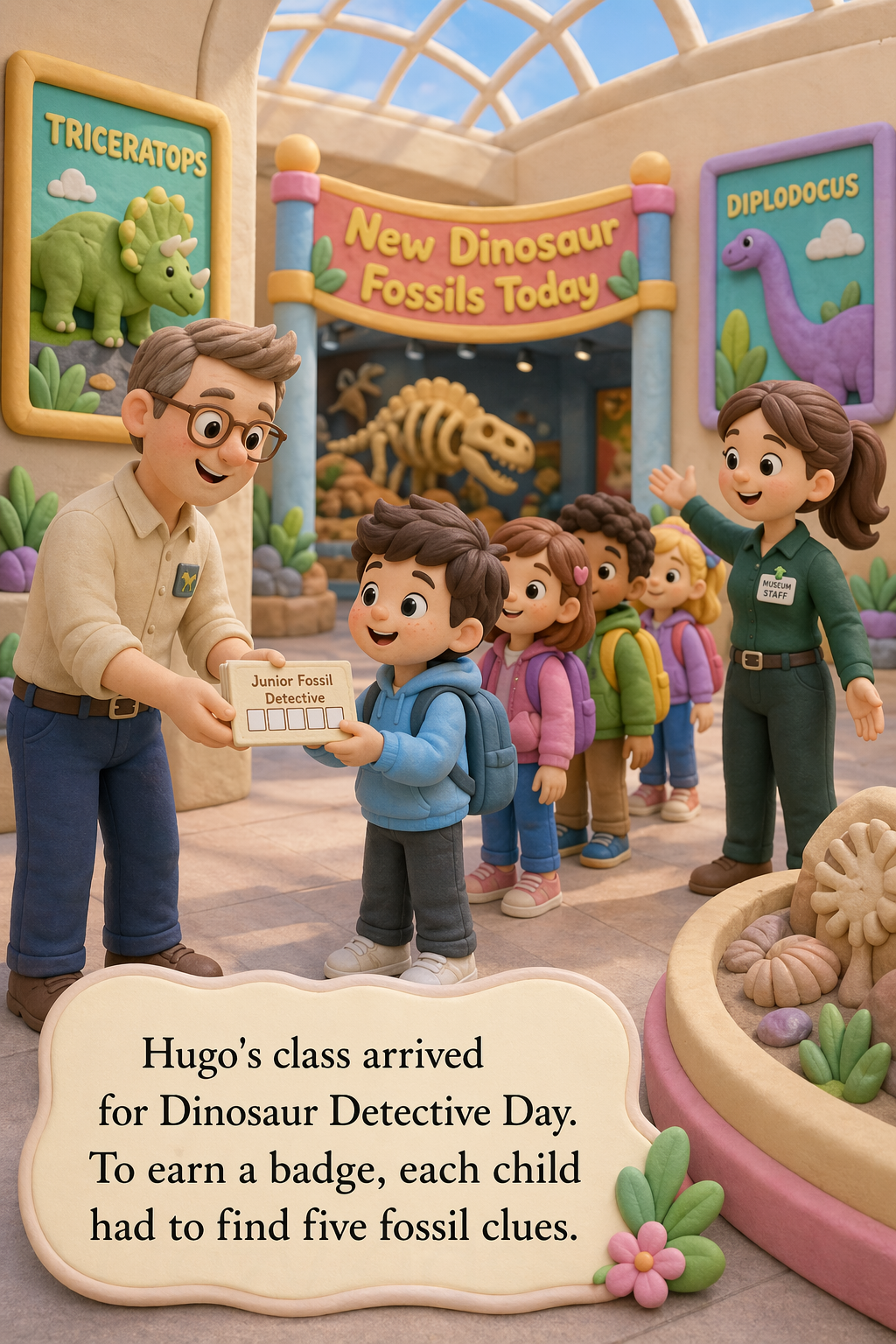 Hugo and the Dinosaur Rule page 1