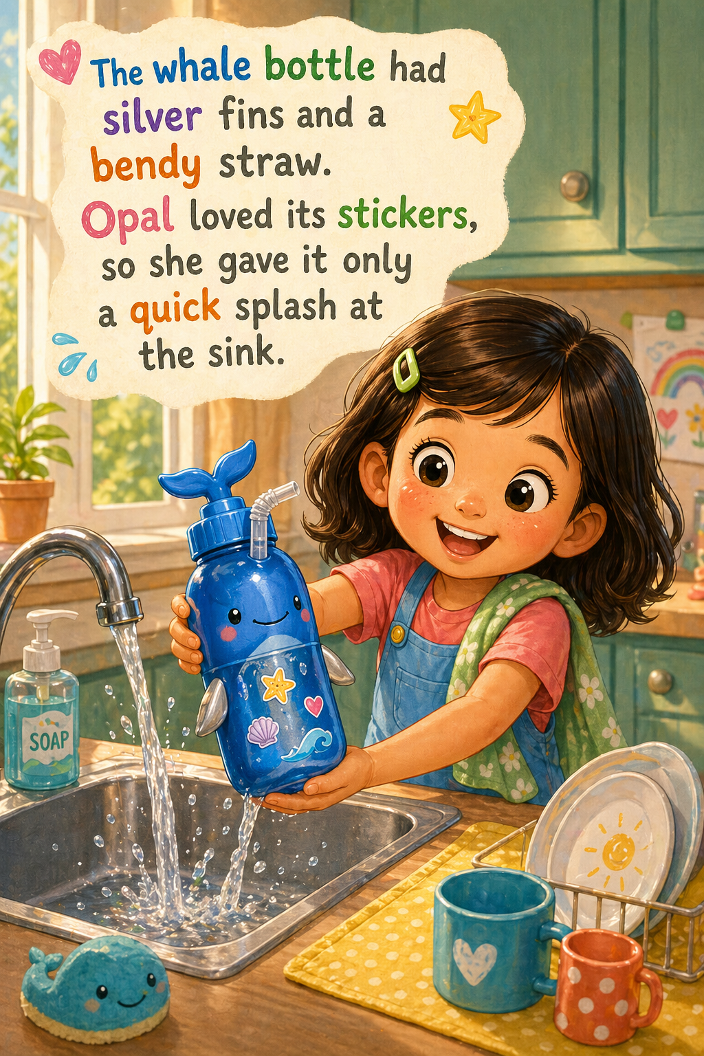 Opal and the Whiffy Whale Bottle page 2
