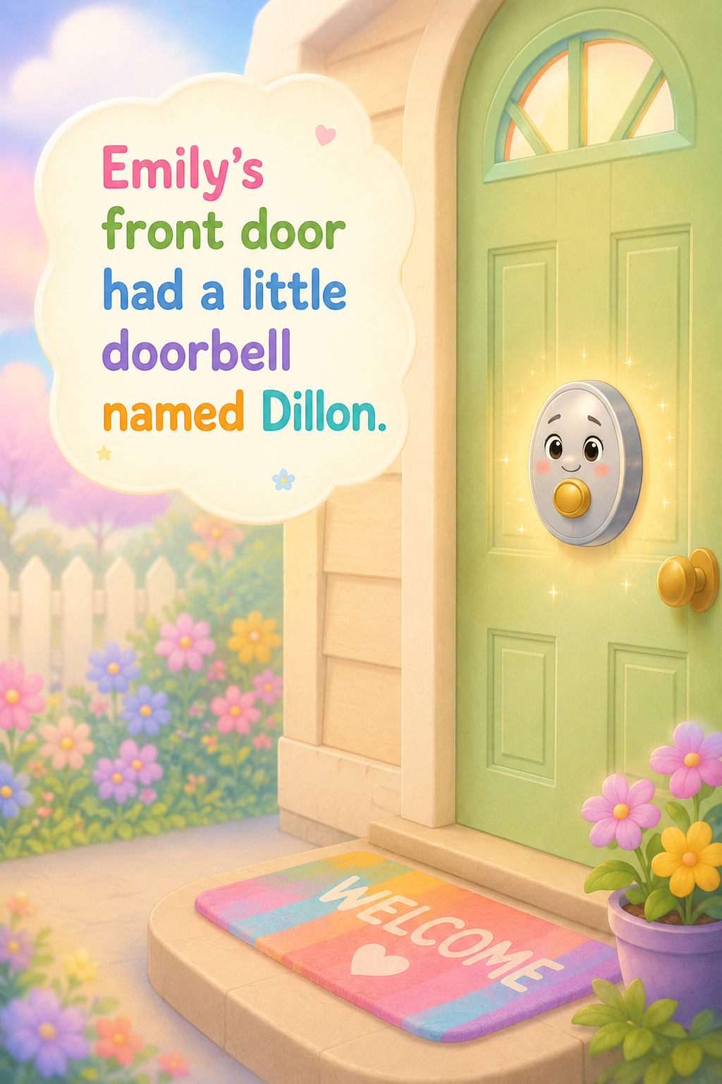 Emily and the shy Doorbell page 1