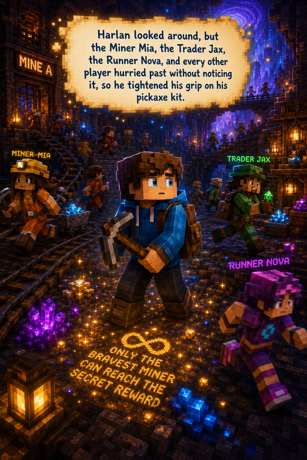 Harlan and the Secret Mineville Reward page 3