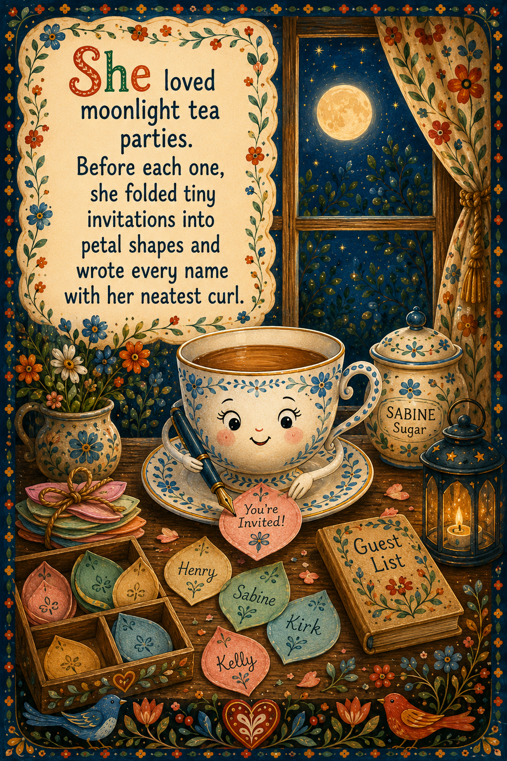 Clarice's Guest List page 2