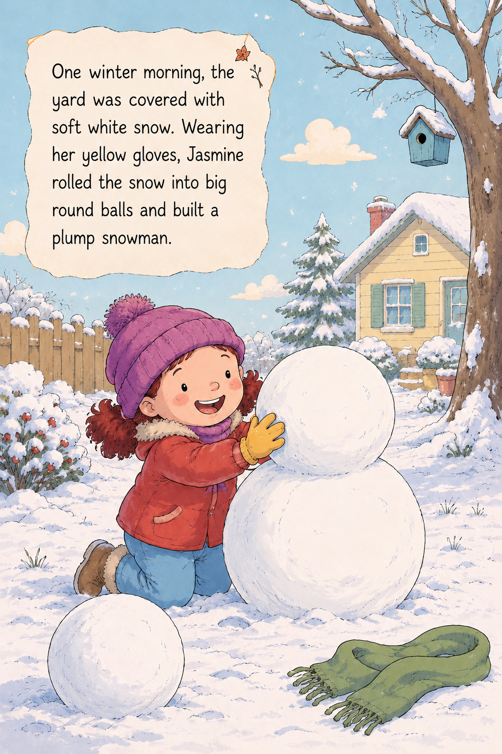 Jasmine and the Snowman Post Office page 1
