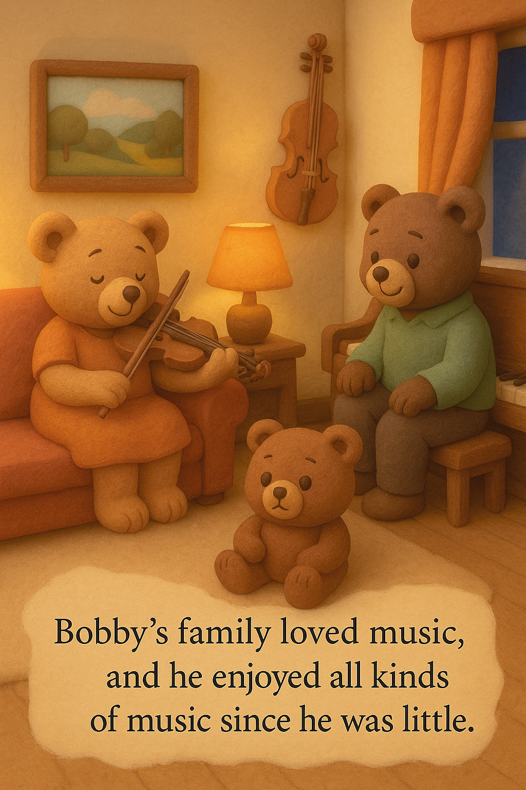 Bobby Bear's Musical Journey Around the World page 1