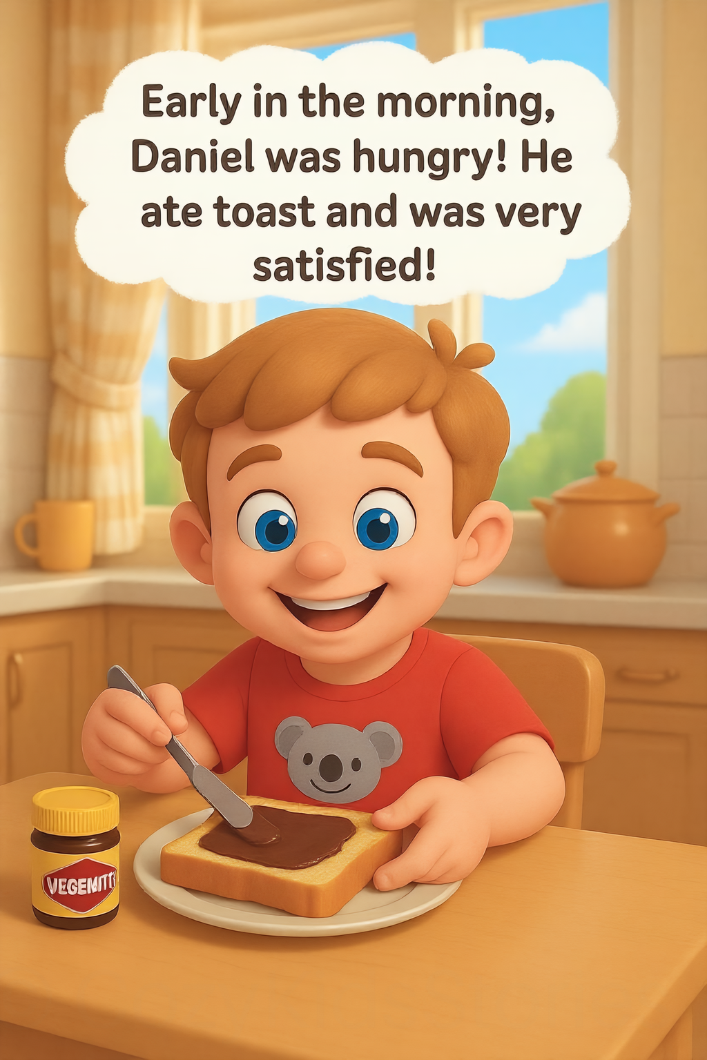 Daniel is Hungry page 1