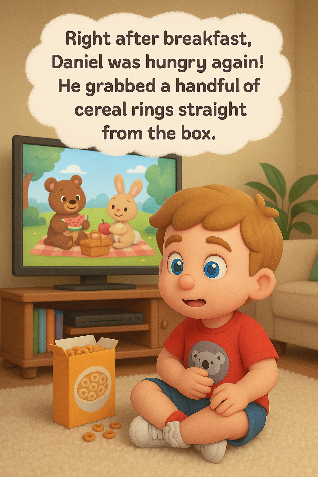 Daniel is Hungry page 2