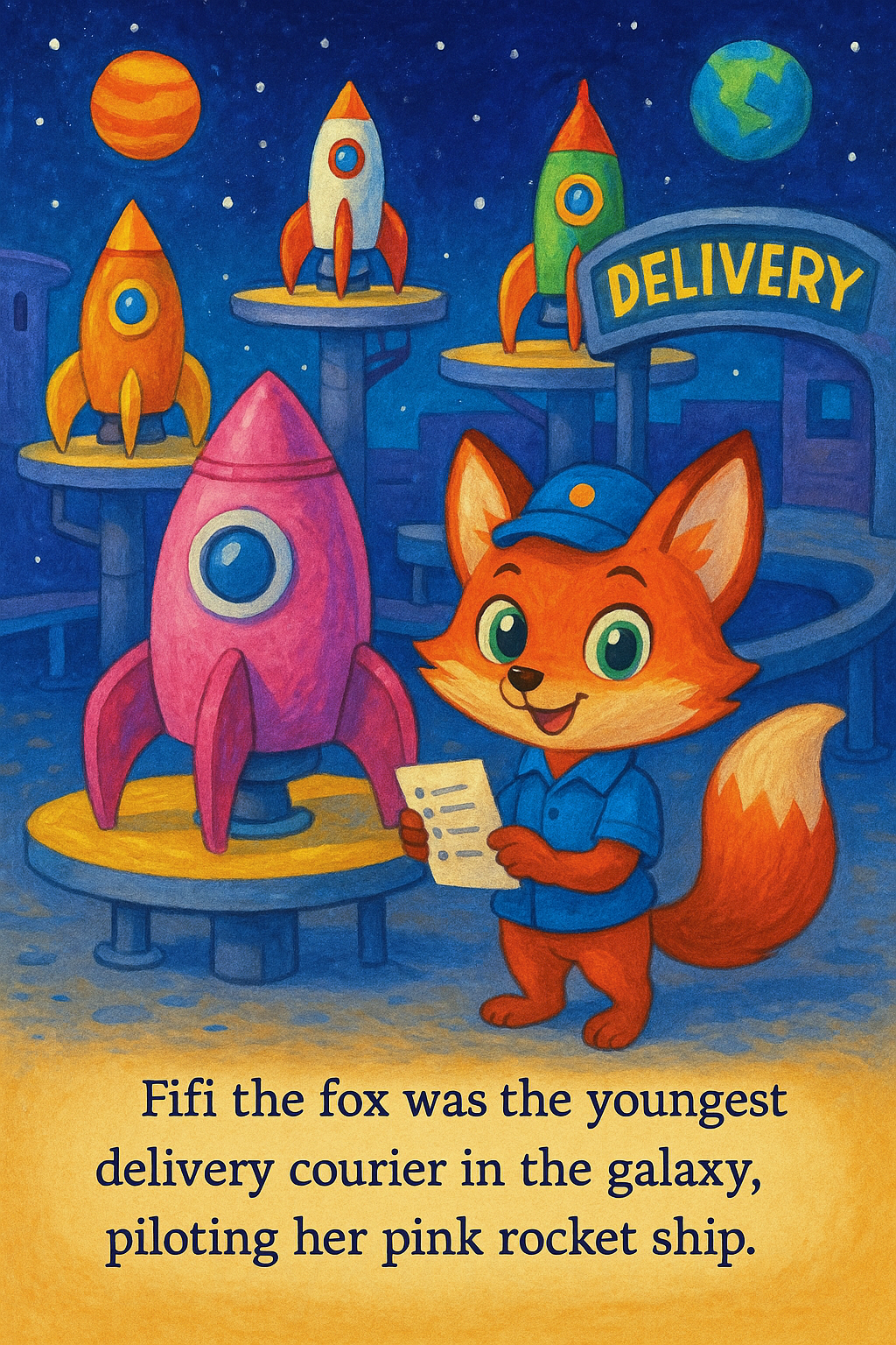 Feifei's Galactic Express page 1