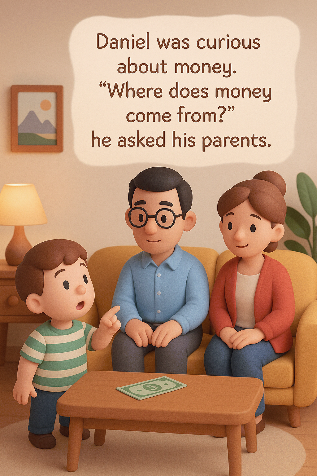 Daniel's Family Finance Class page 1