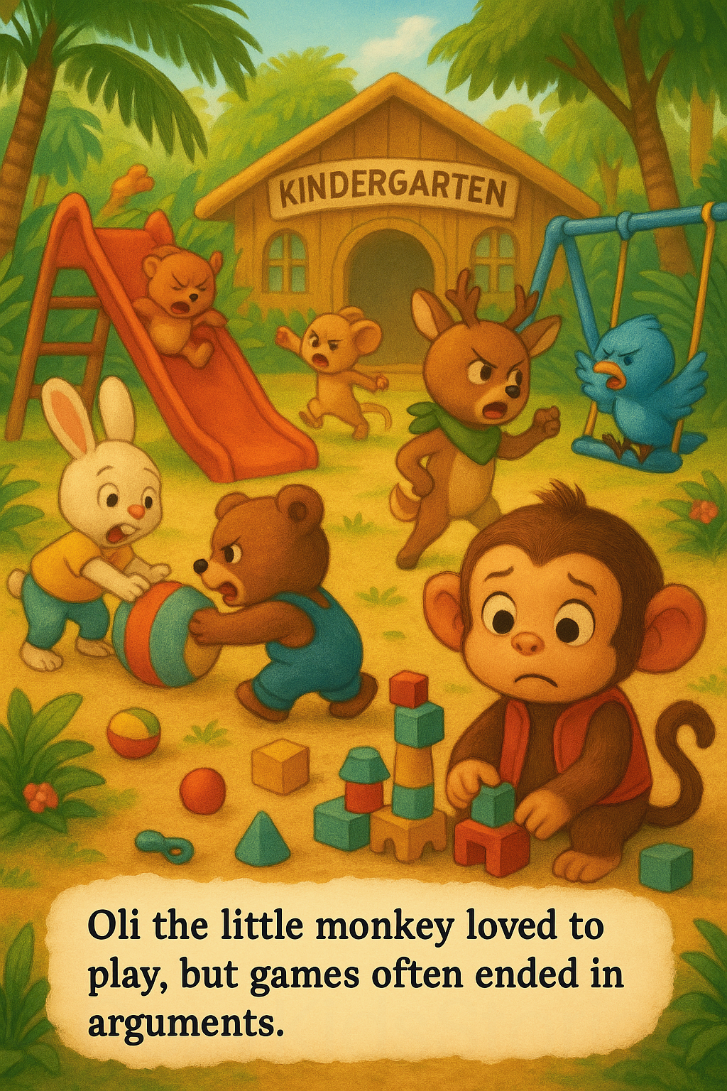 Oli the Monkey's Rules Kingdom page 1