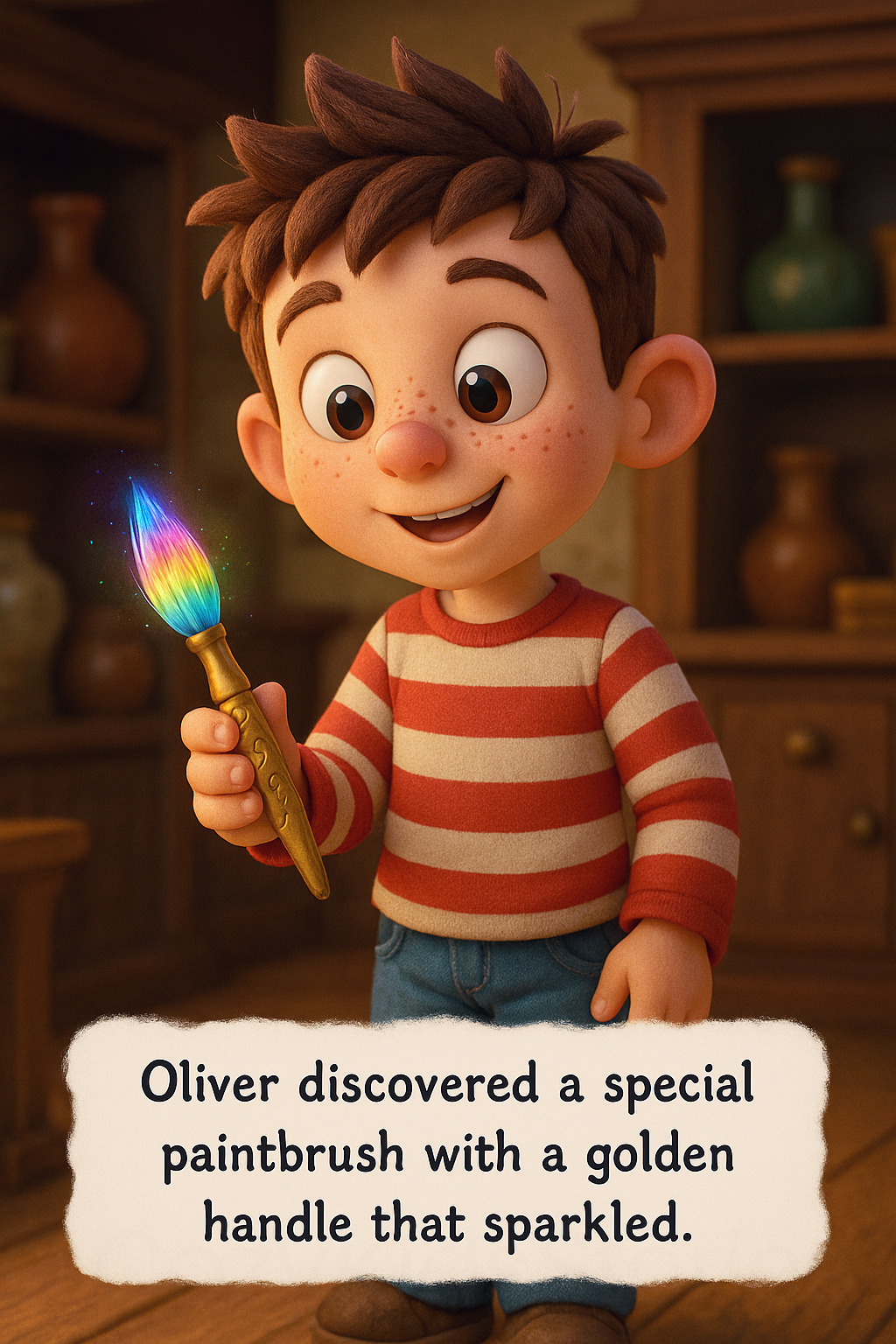 Oliver's Magic Paintbrush page 3