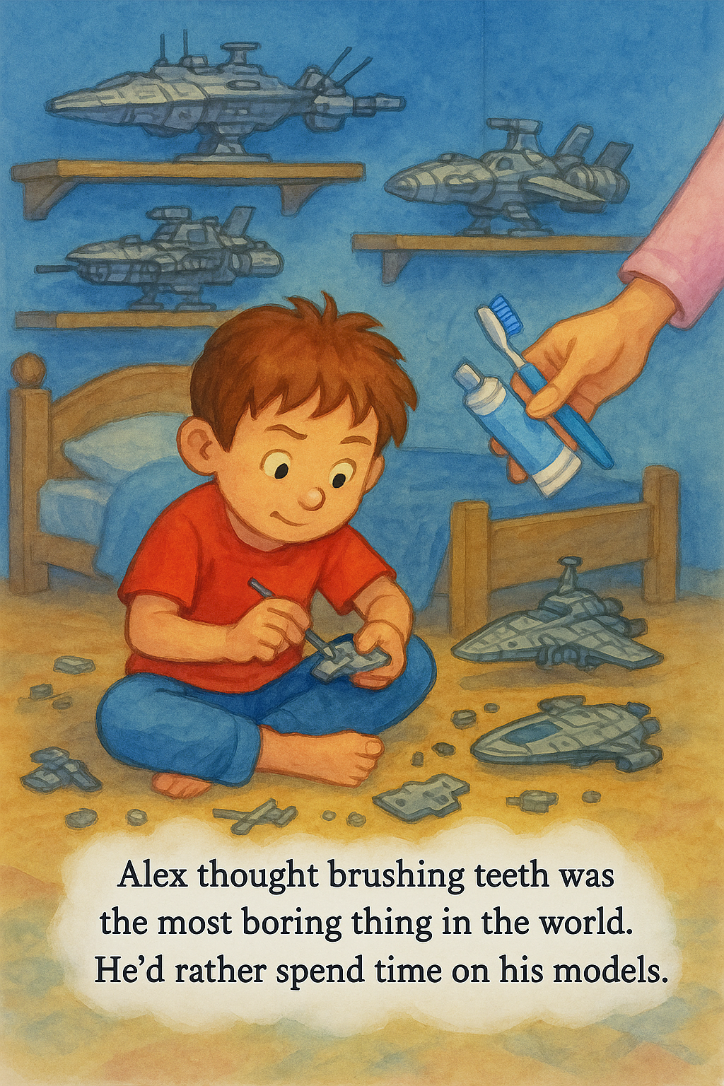 Alex and the Toothbrush of Time page 1