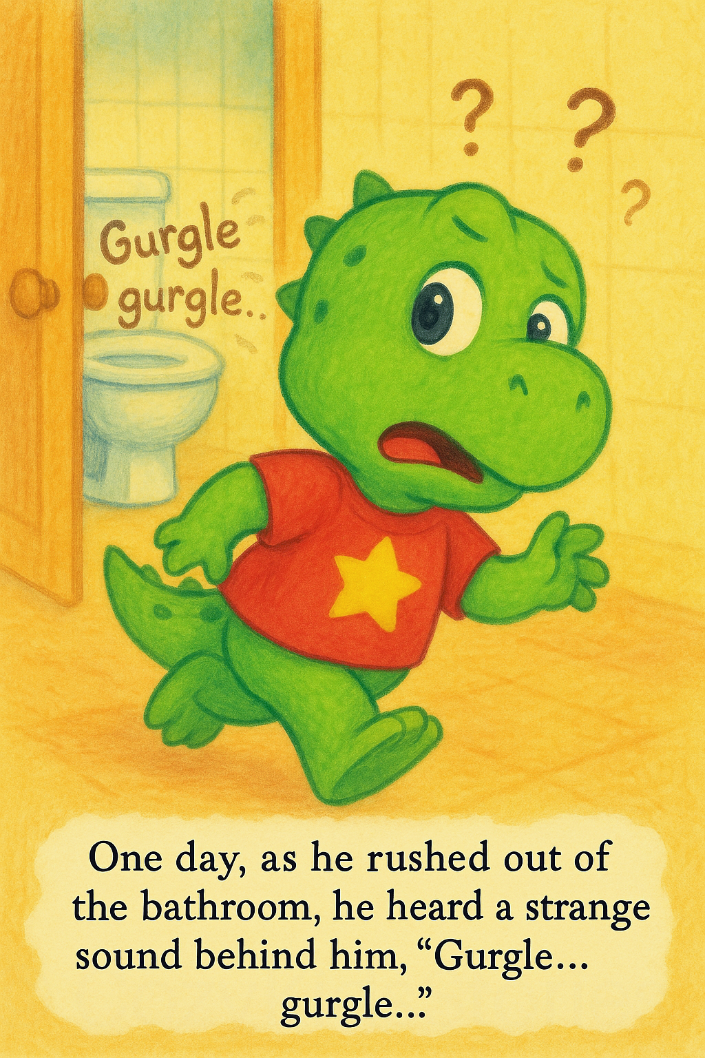 Leo the Dinosaur and the Flushy Friend page 3