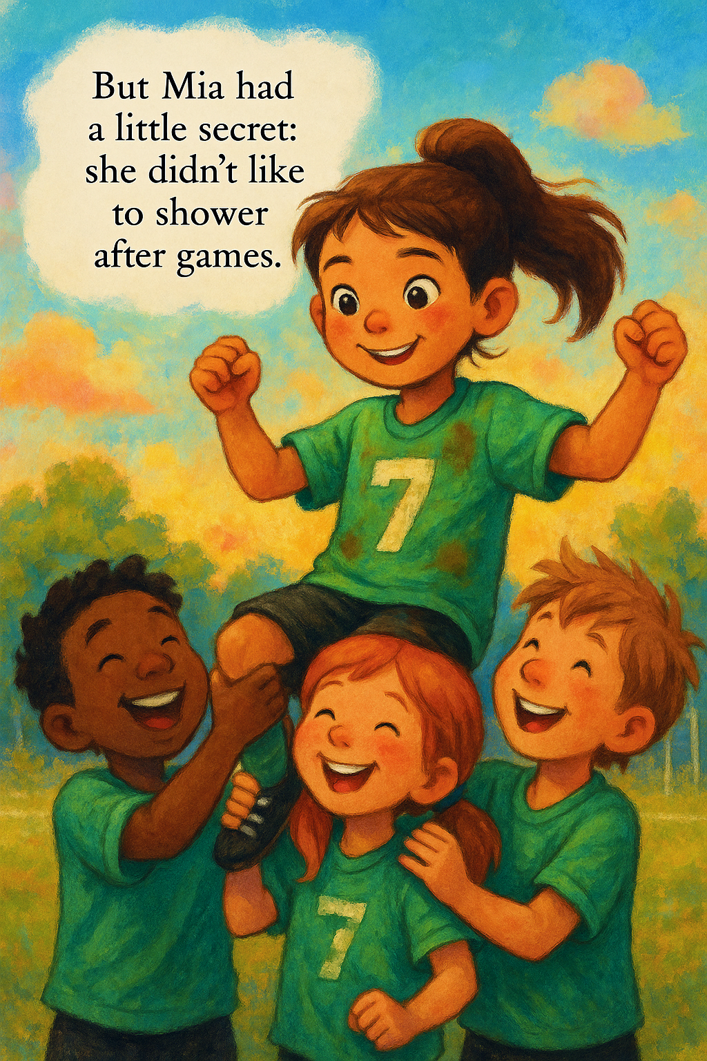 Mia's Super Sparkle Shower page 2