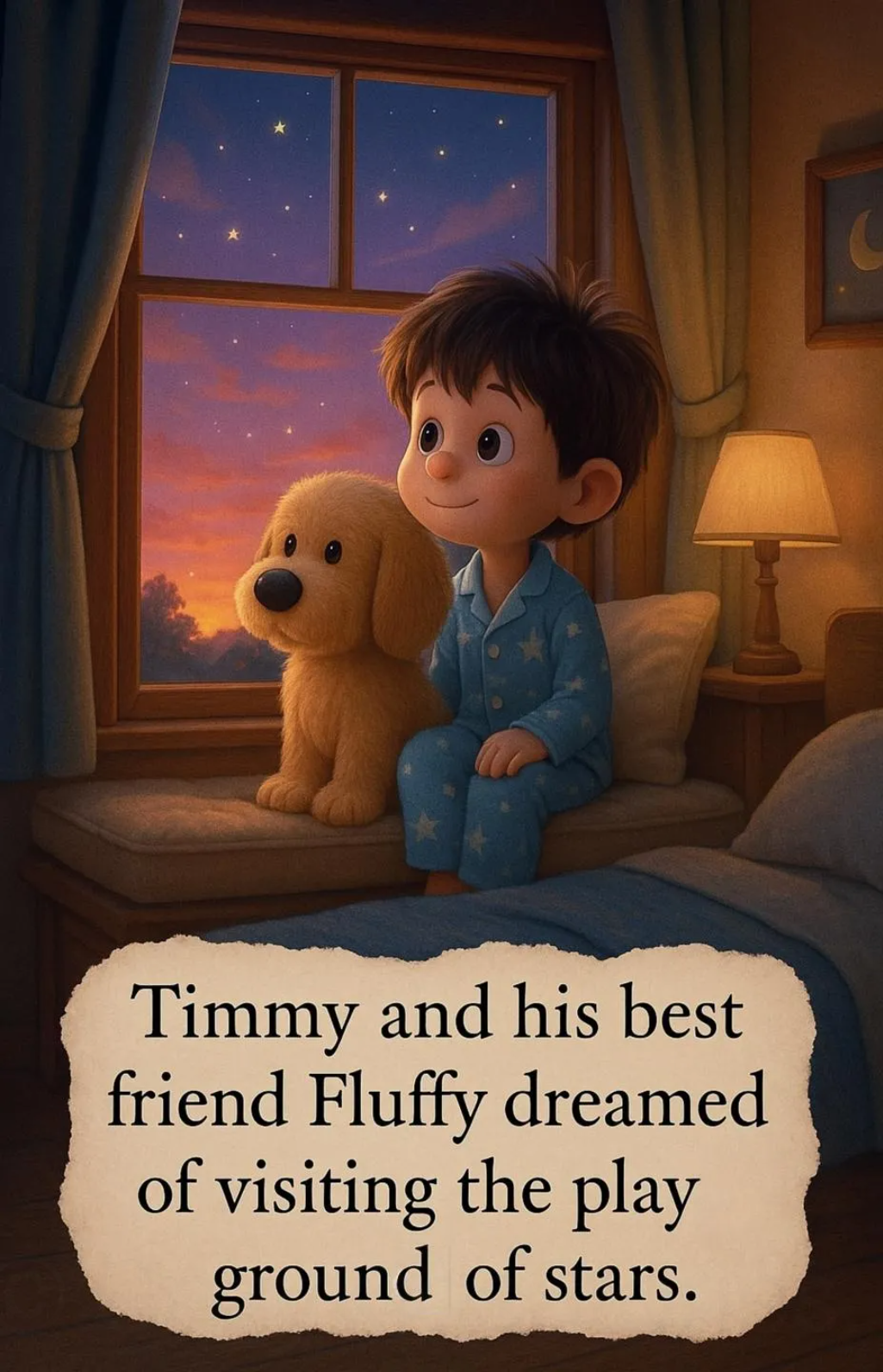 Timmy and Fluffy's Starlight Adventure page 1