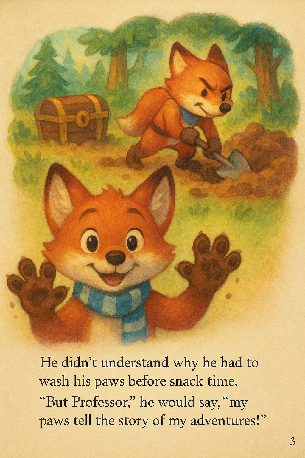 Finn the Fox and the Invisible Sparkle-Bugs page 2