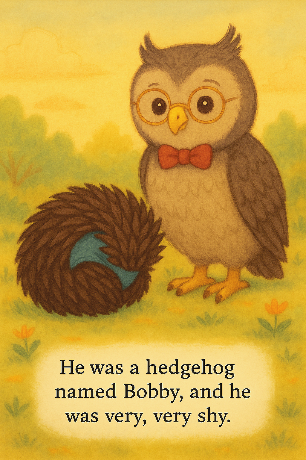 Bobby the Shy Hedgehog page 3