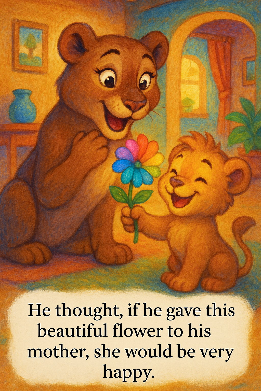 Leo, The Lion Cub's River Adventure page 3