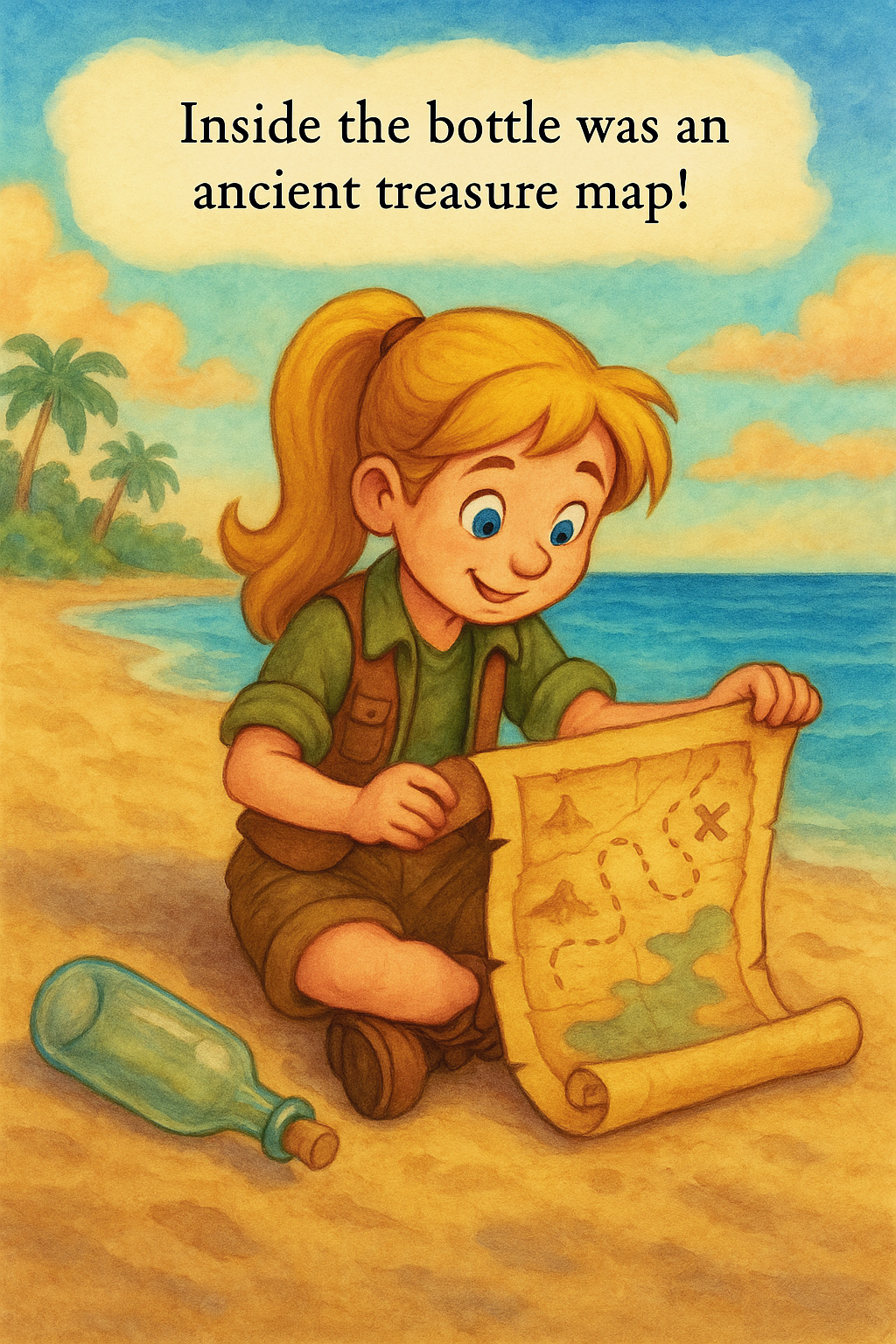 Chloe's Secret Garden Island page 3