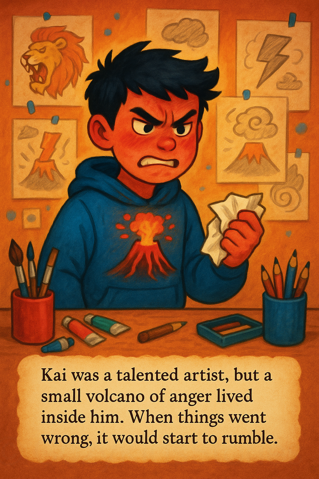 Kai's 'Angry' Graffiti page 1