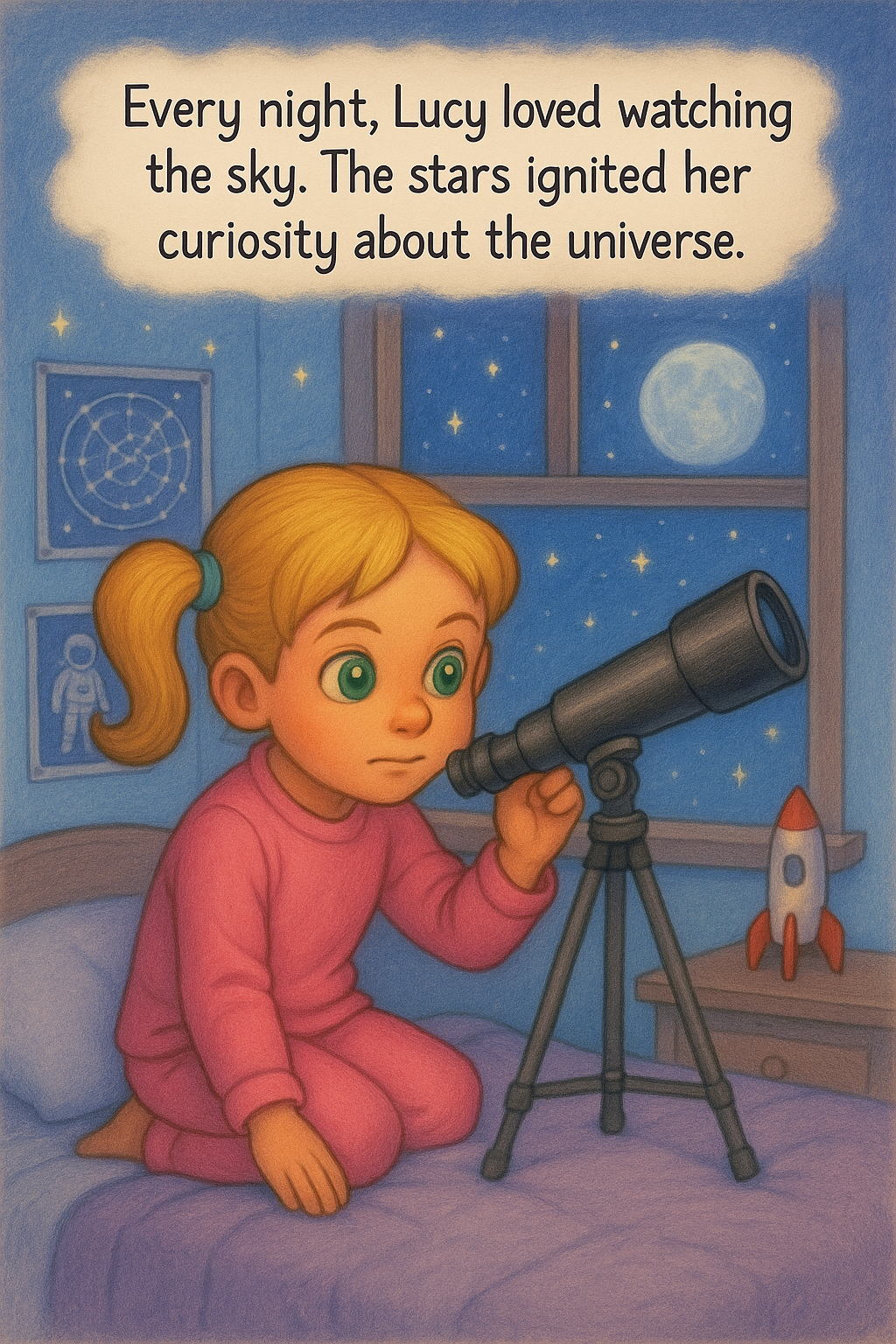 Lucy's Rocket Adventure Team page 1