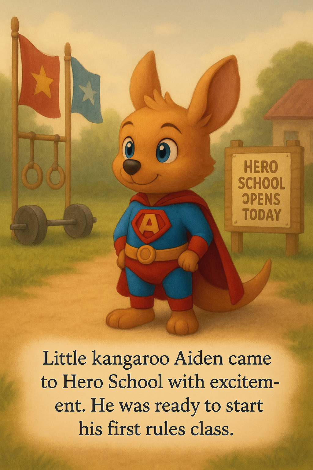 Aiden and the Super Rules page 1