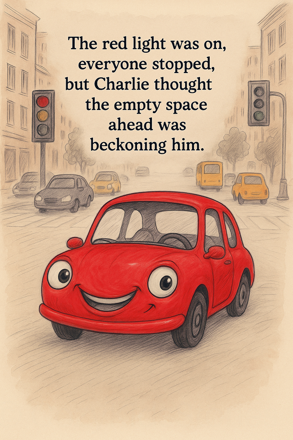 Charlie Learns the Traffic Lights page 3