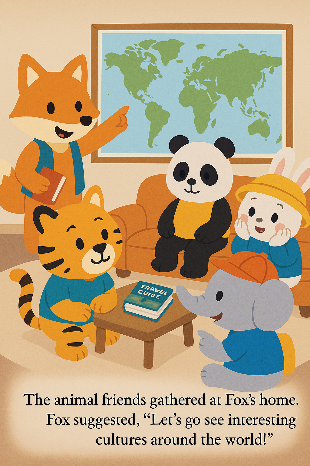 Animal Friends' Cultural Journey page 1