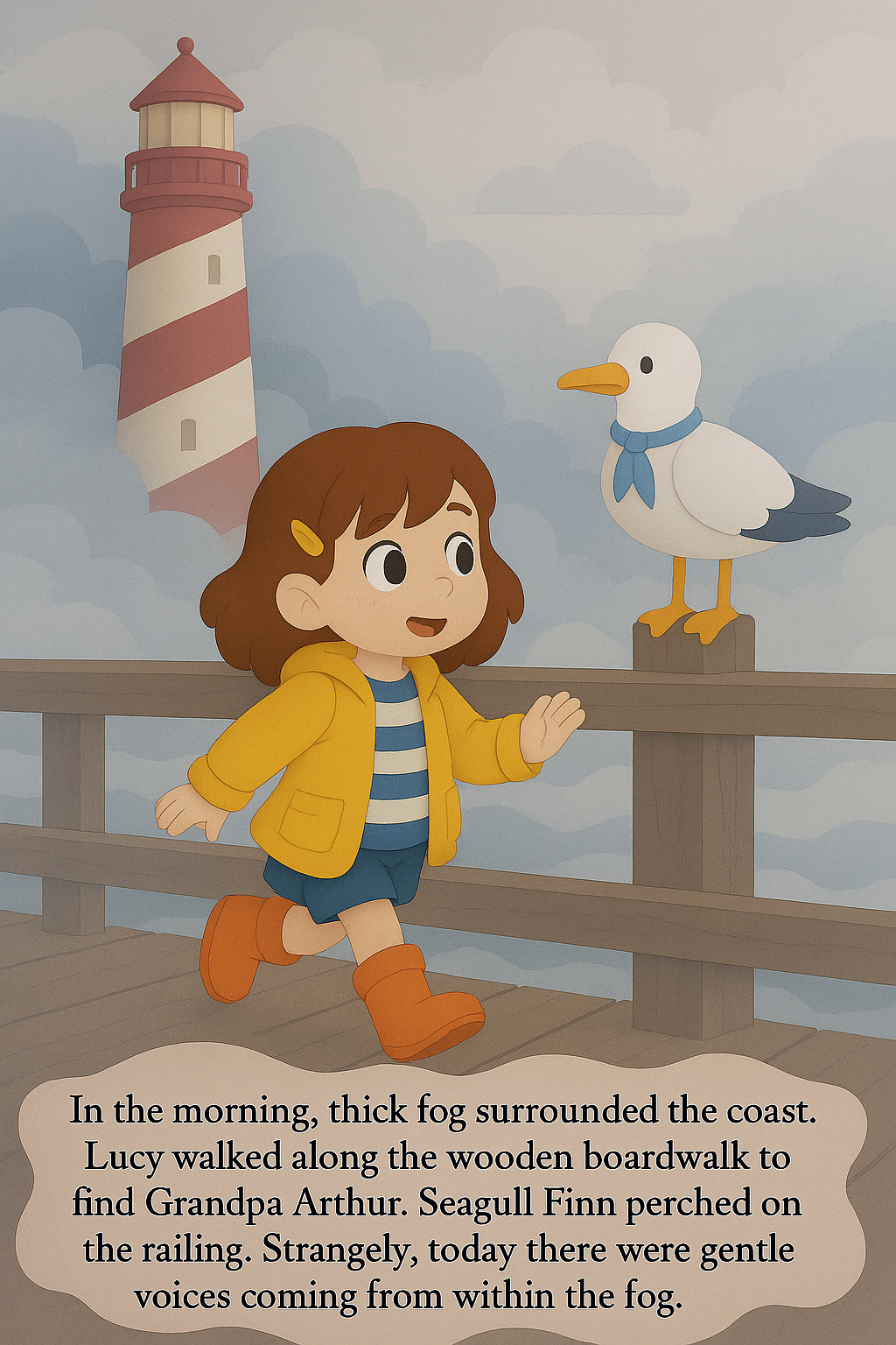 The Bubble Boat of the Foggy Lighthouse page 1