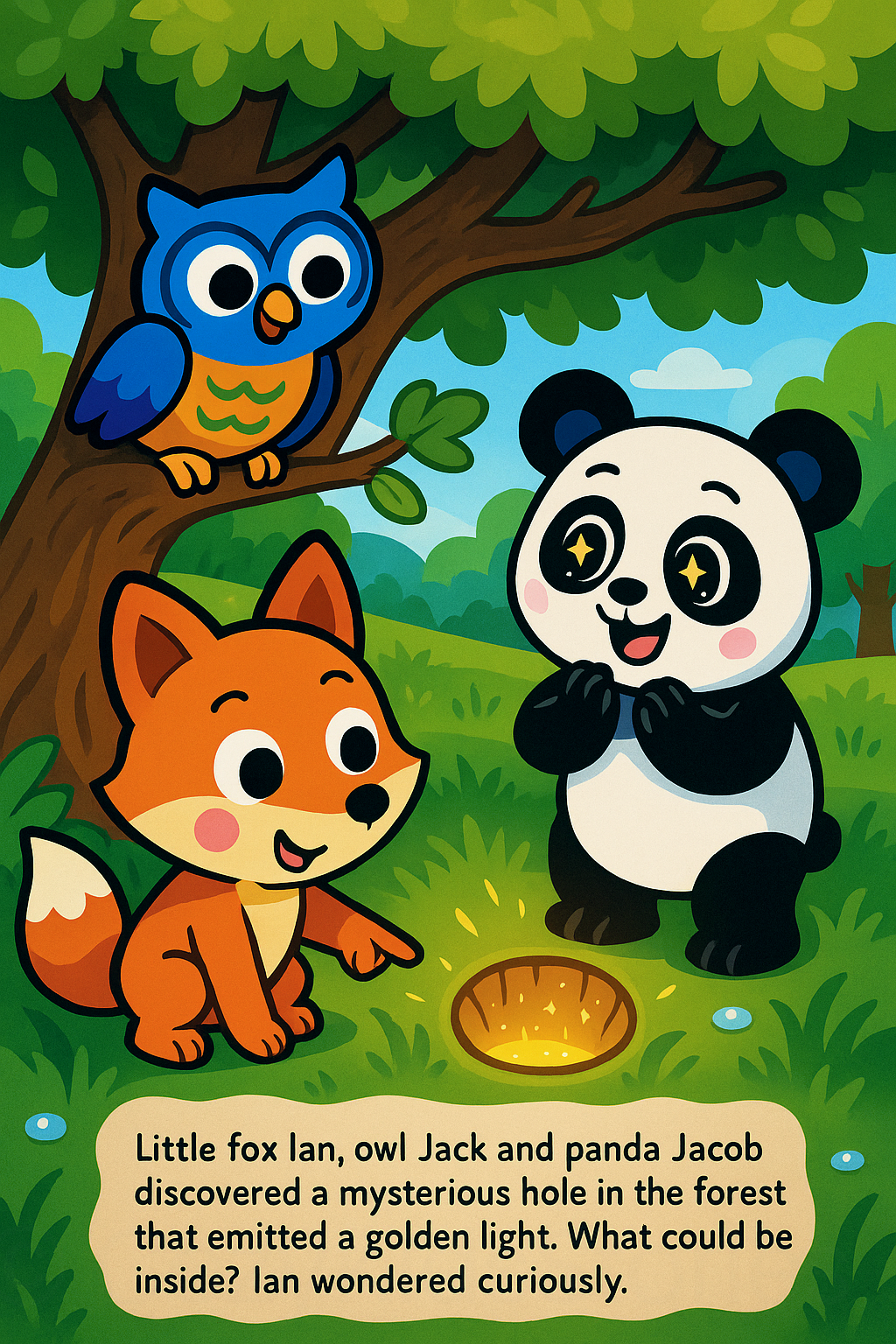 The Magic Seed in the Forest page 1