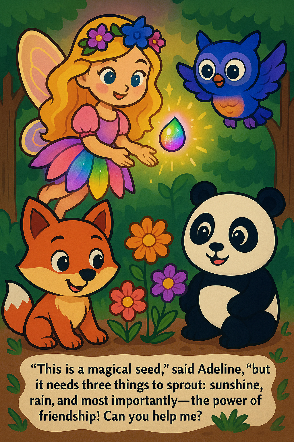 The Magic Seed in the Forest page 3