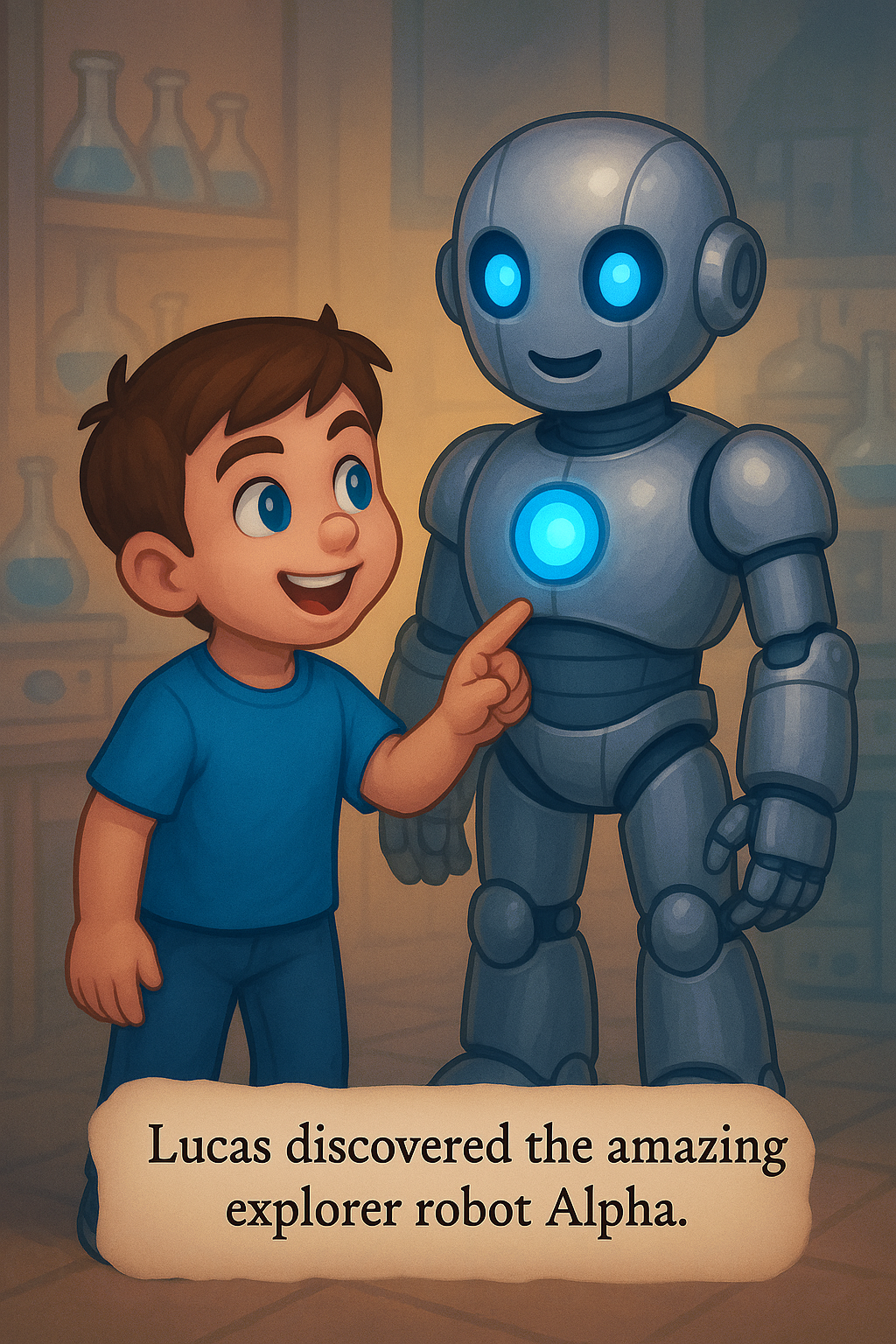 Lucas's Robot Adventure Team page 2