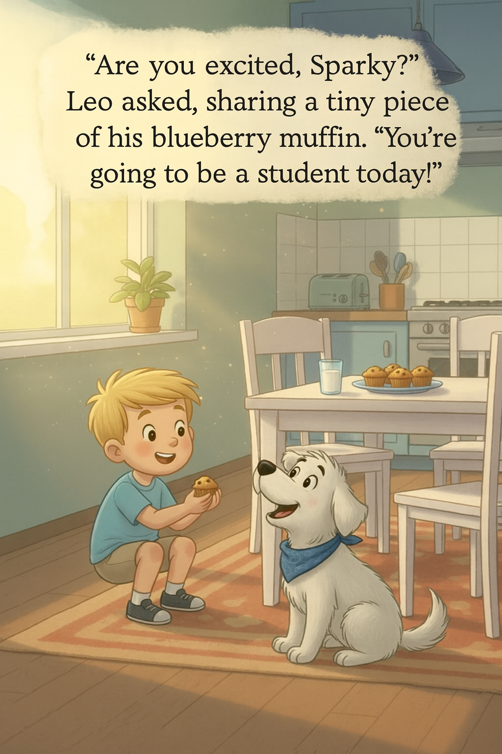 Sparky's First Day at School page 2