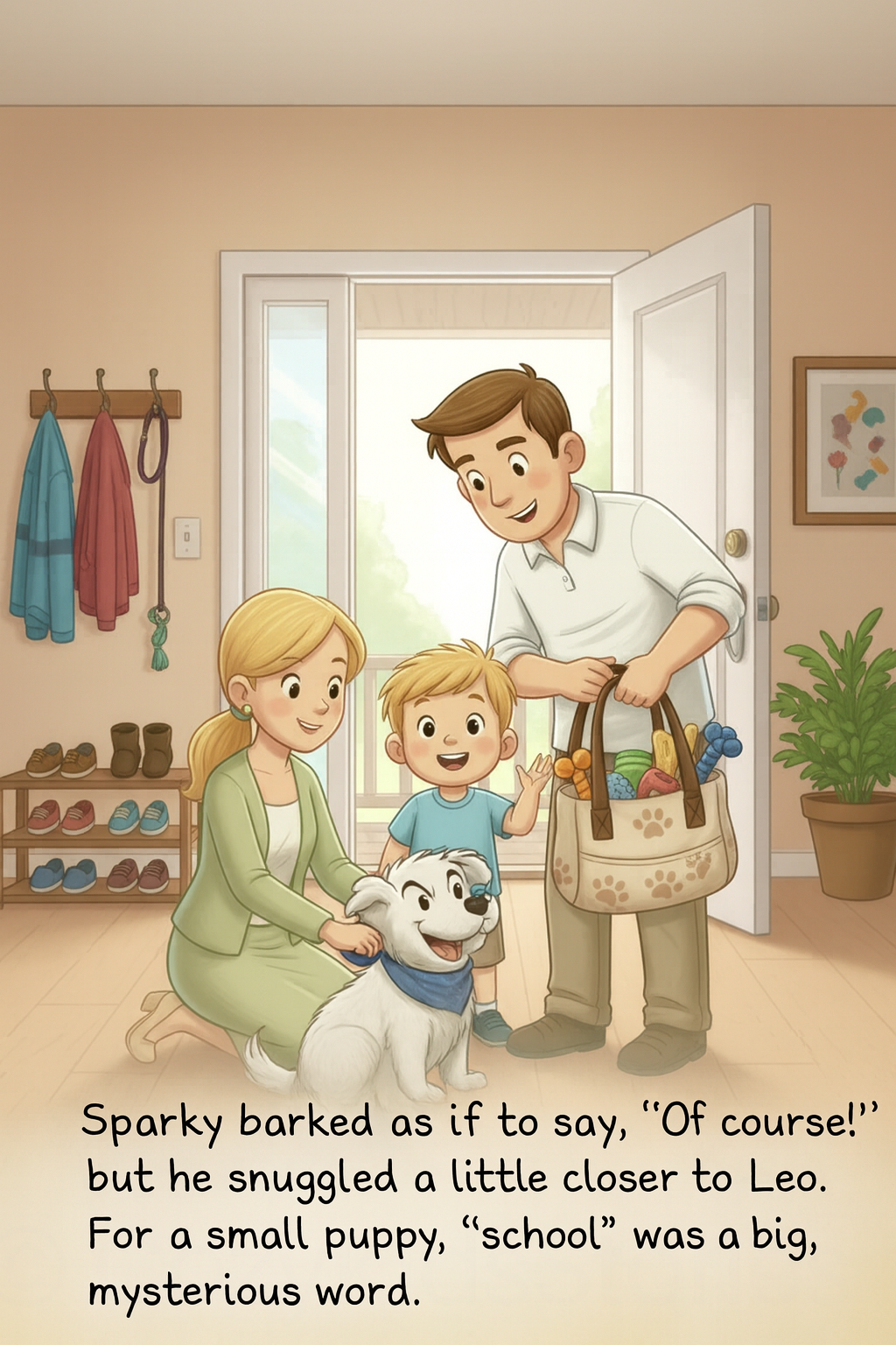 Sparky's First Day at School page 3