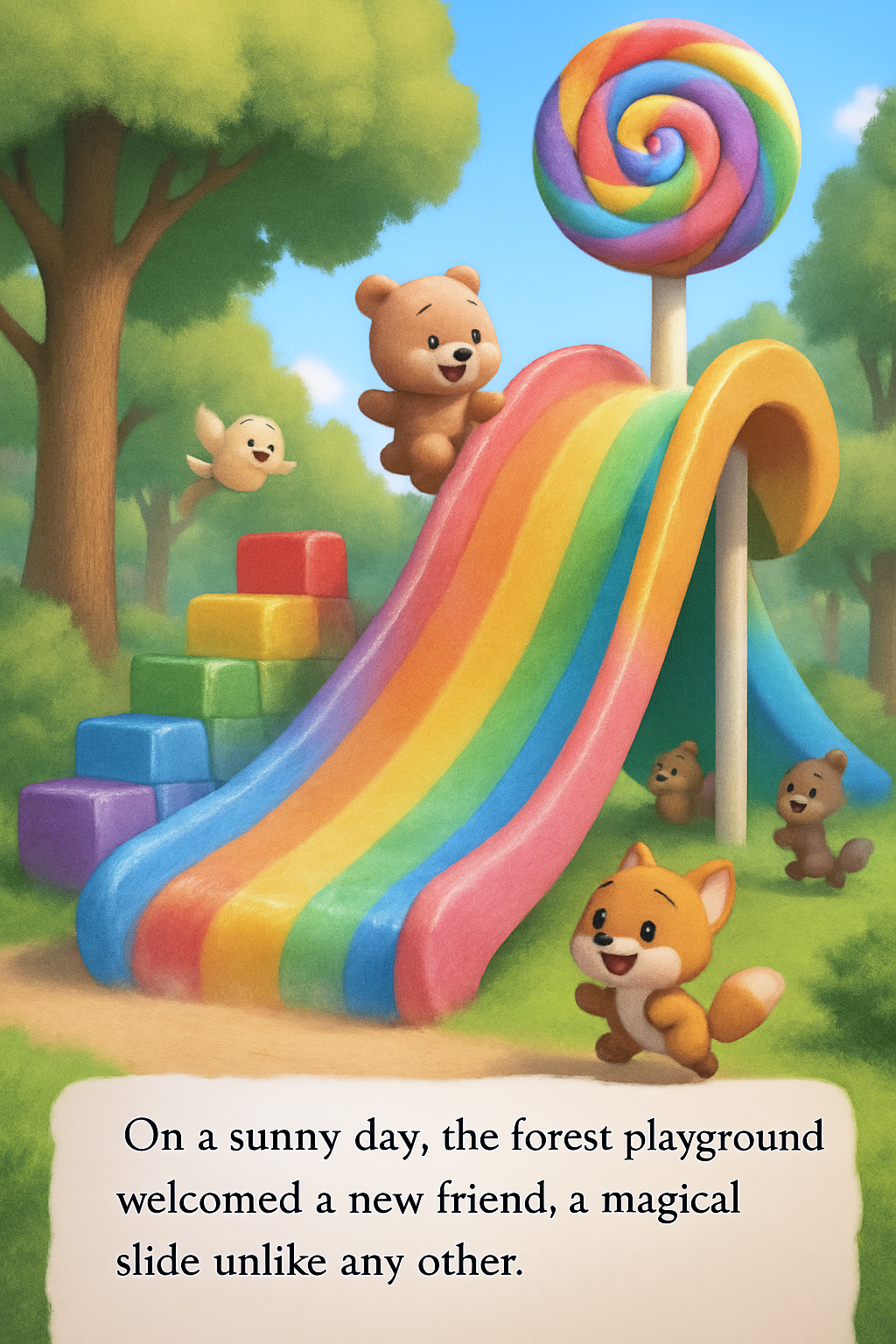 The Magical Candy Slide page 1