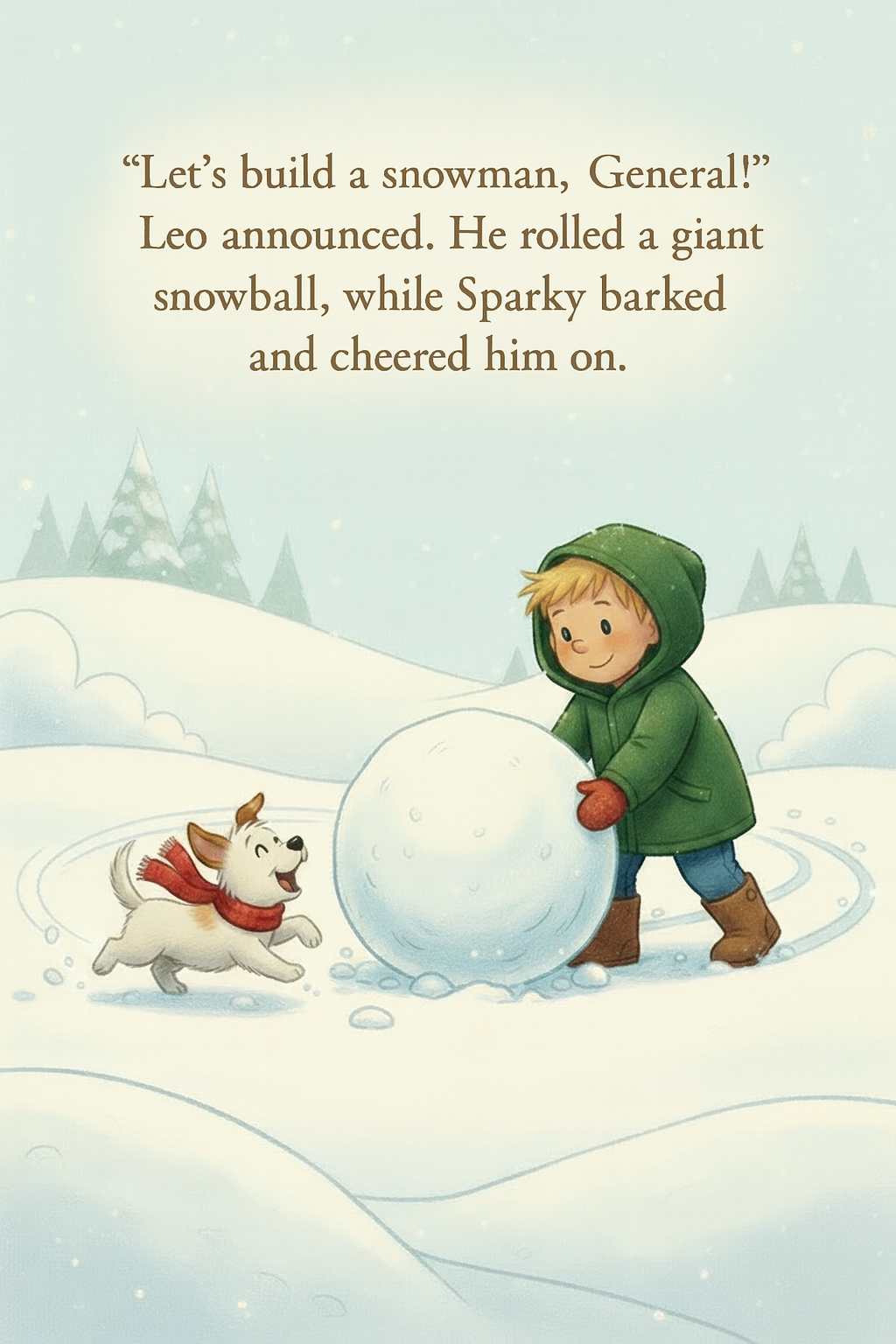 Sparky and the Lost Scarf page 3