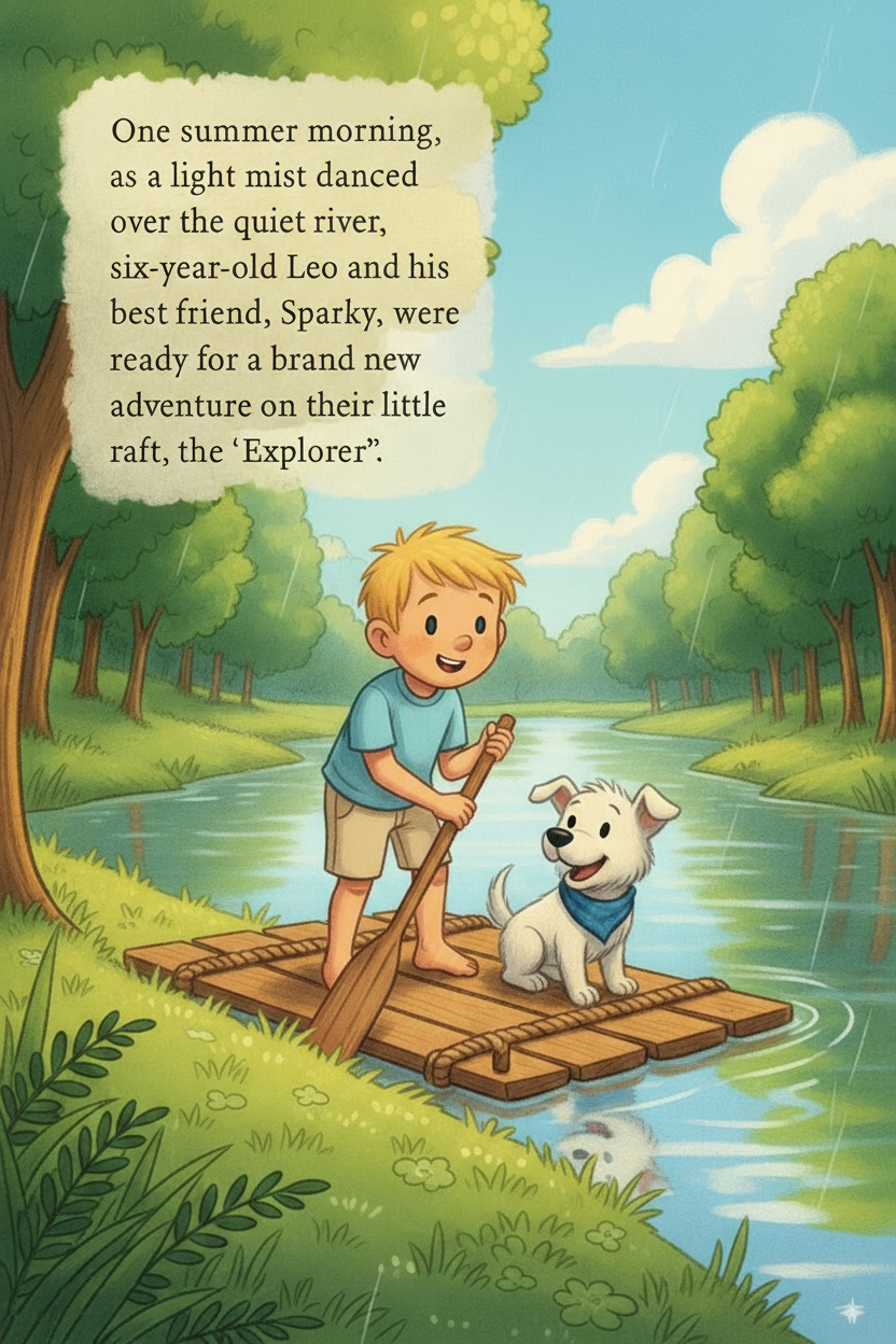 The Little Duck's Journey Home page 1