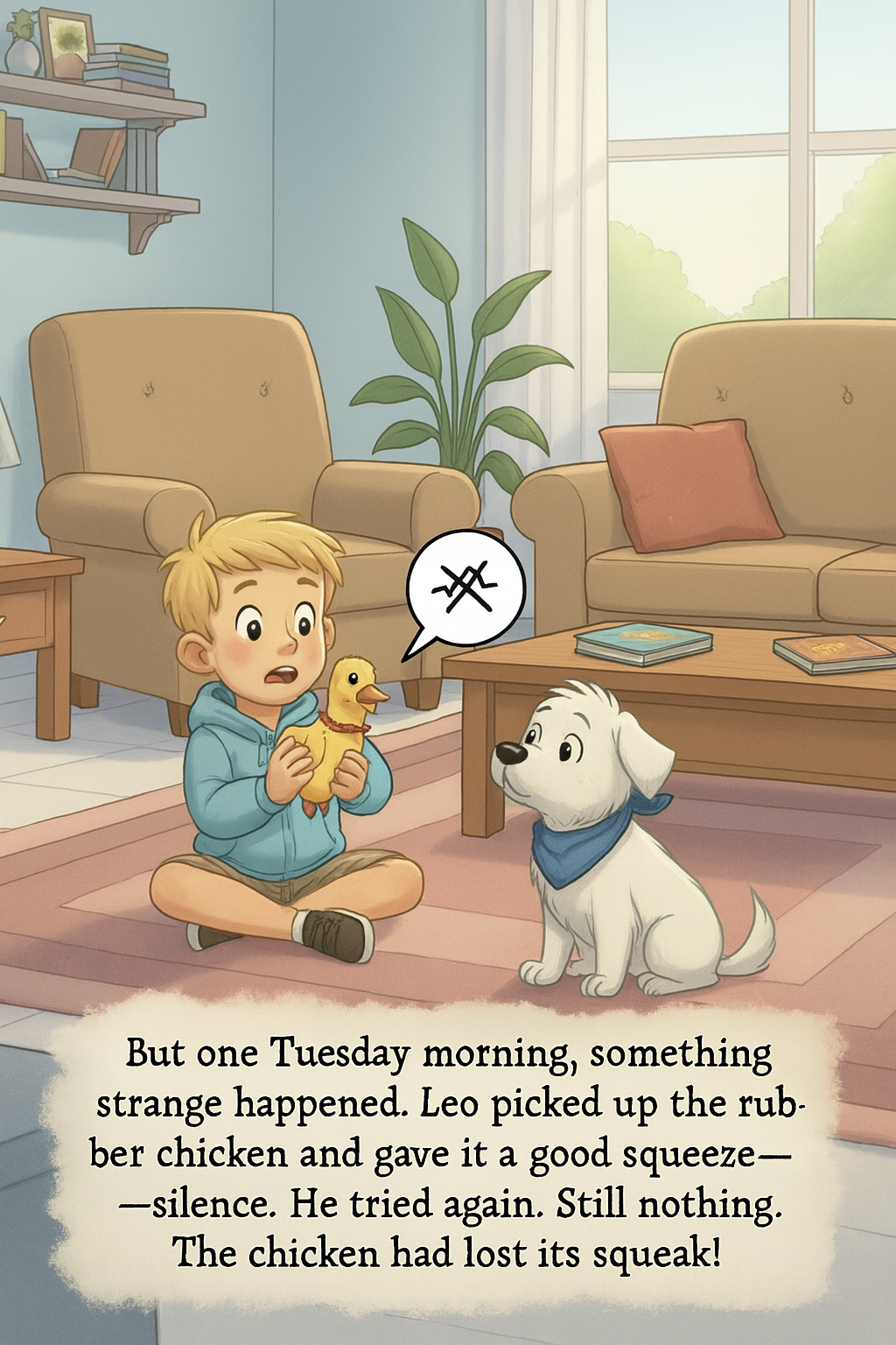 Leo, Sparky and the missing toy page 2