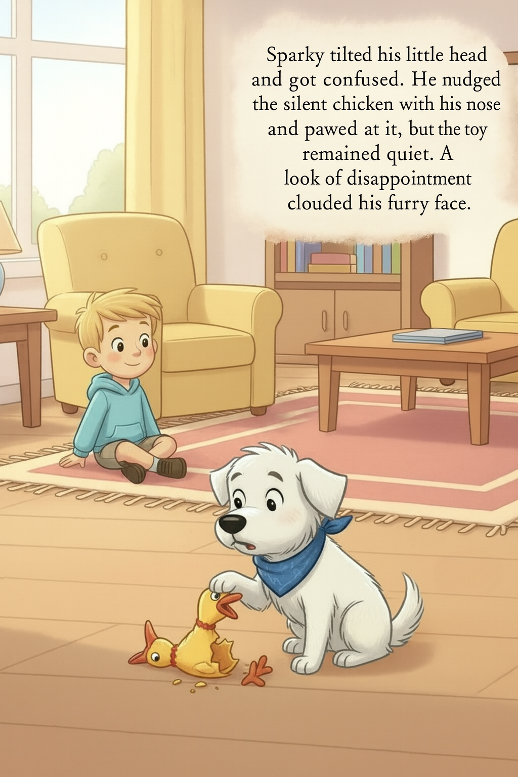 Leo, Sparky and the missing toy page 3