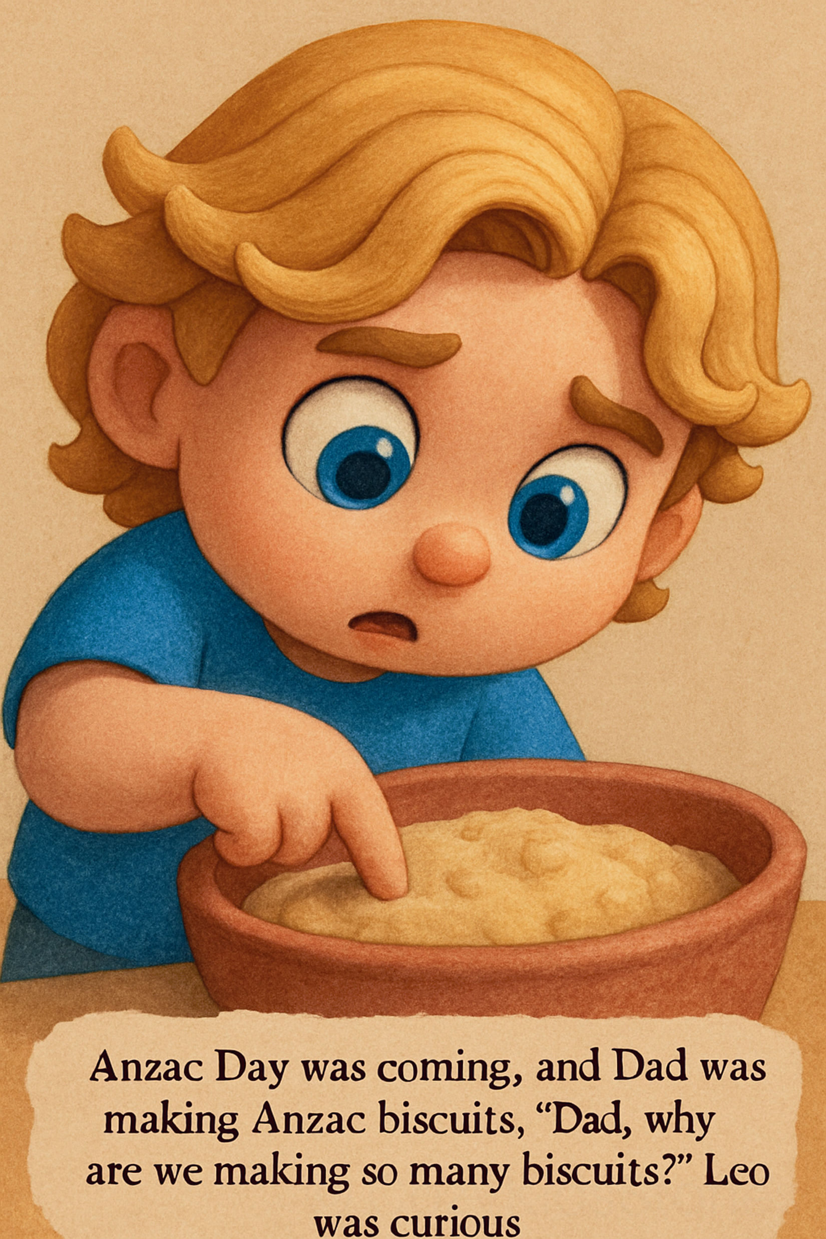 Leo and the Anzac Biscuits page 1