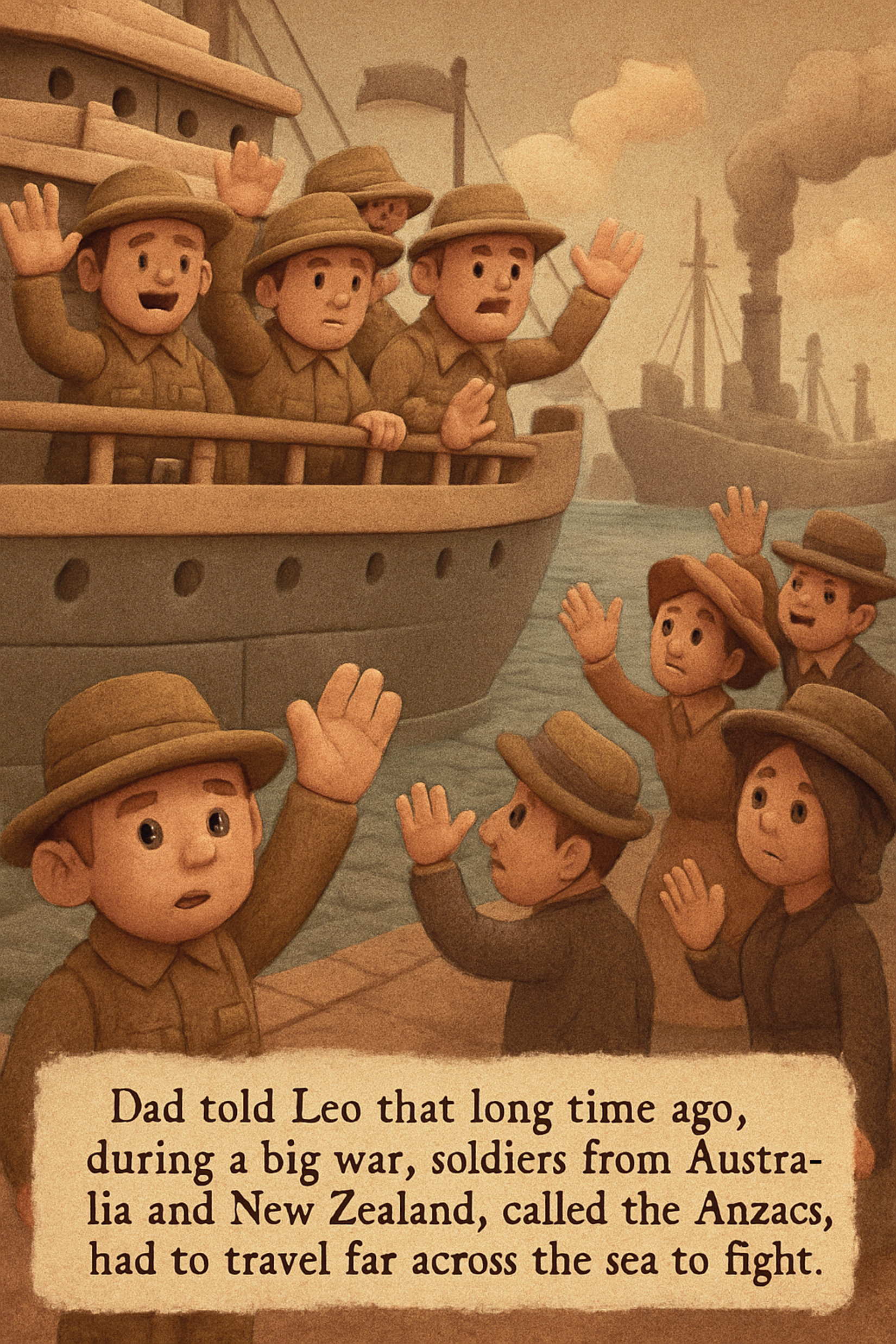 Leo and the Anzac Biscuits page 3