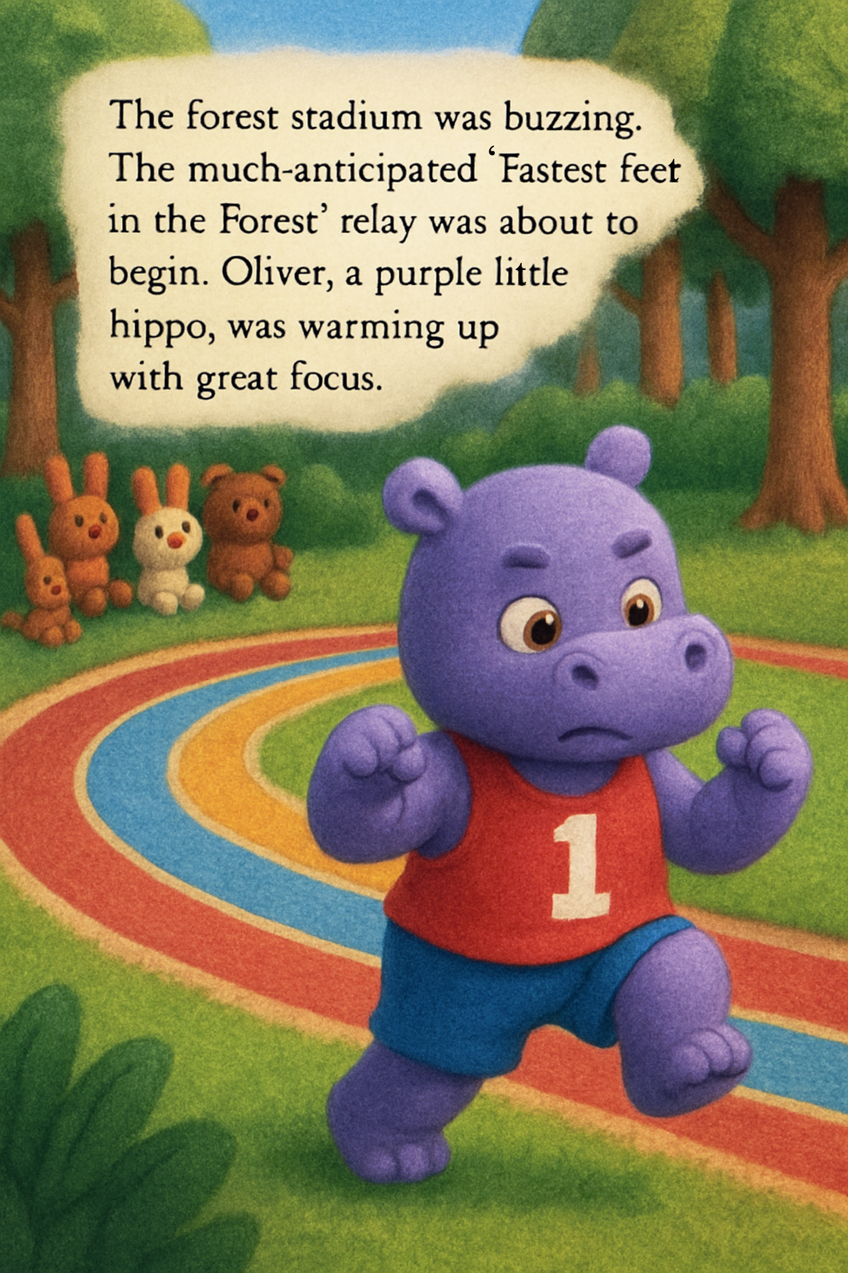 The Fastest Runner in the Forest page 1