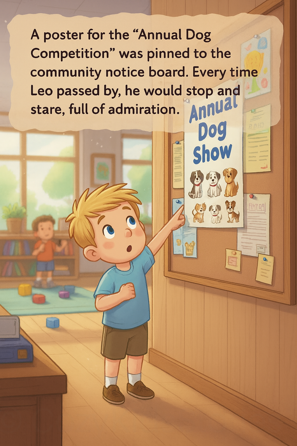 Leo, Sparky and the Tunnel of Courage page 1