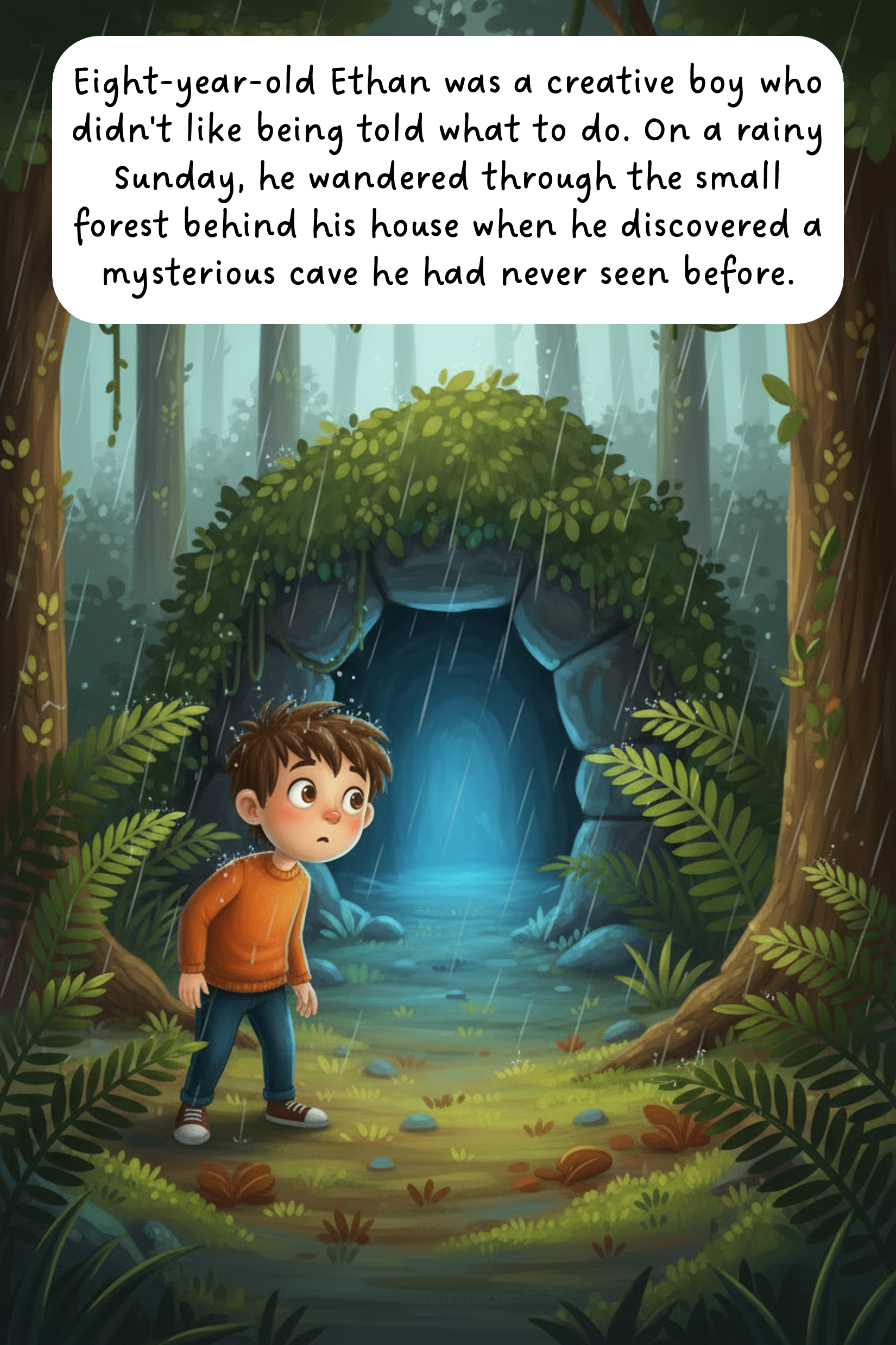 Ethan and Professor Blue: The Secret of the Magic Chess page 1