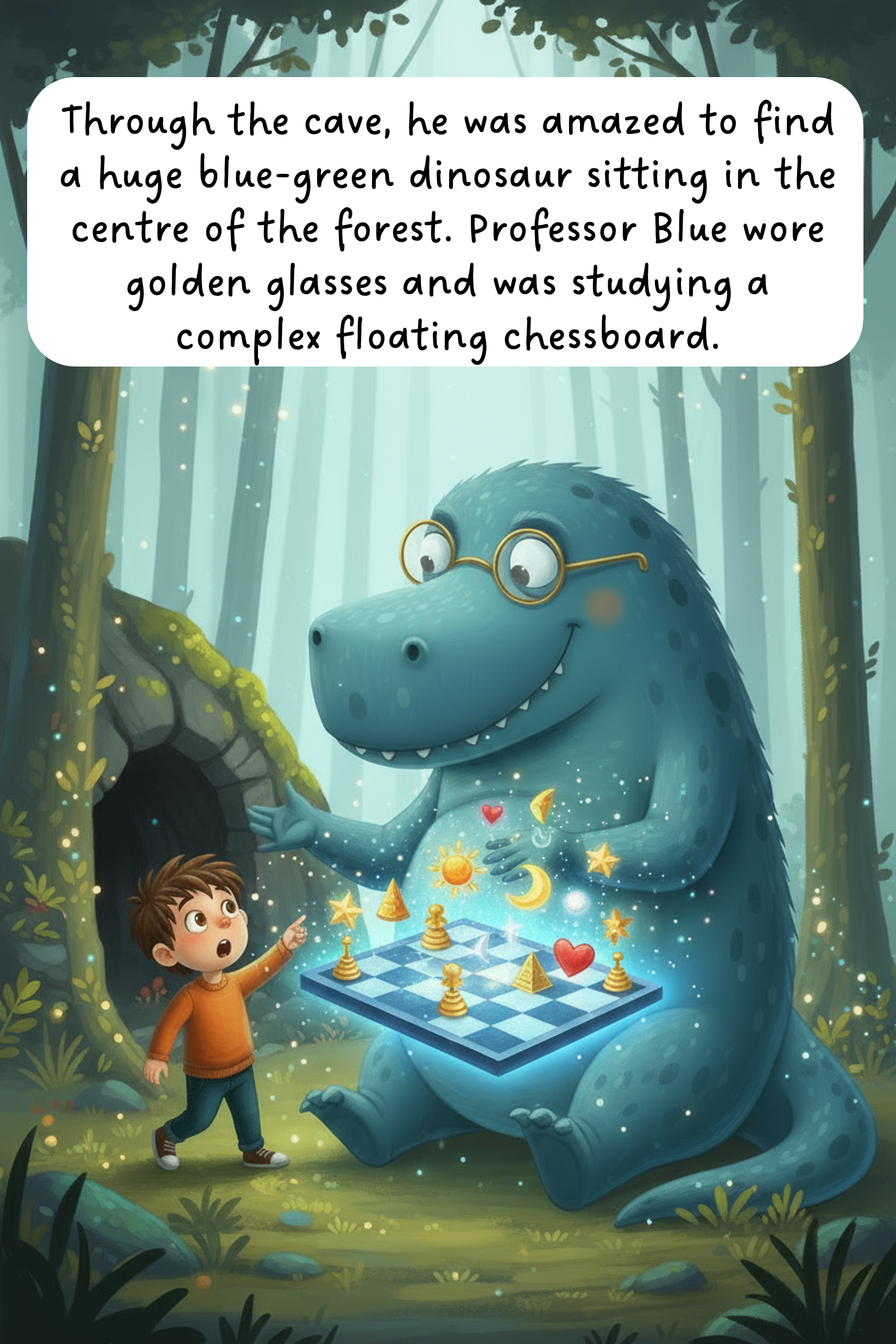 Ethan and Professor Blue: The Secret of the Magic Chess page 2