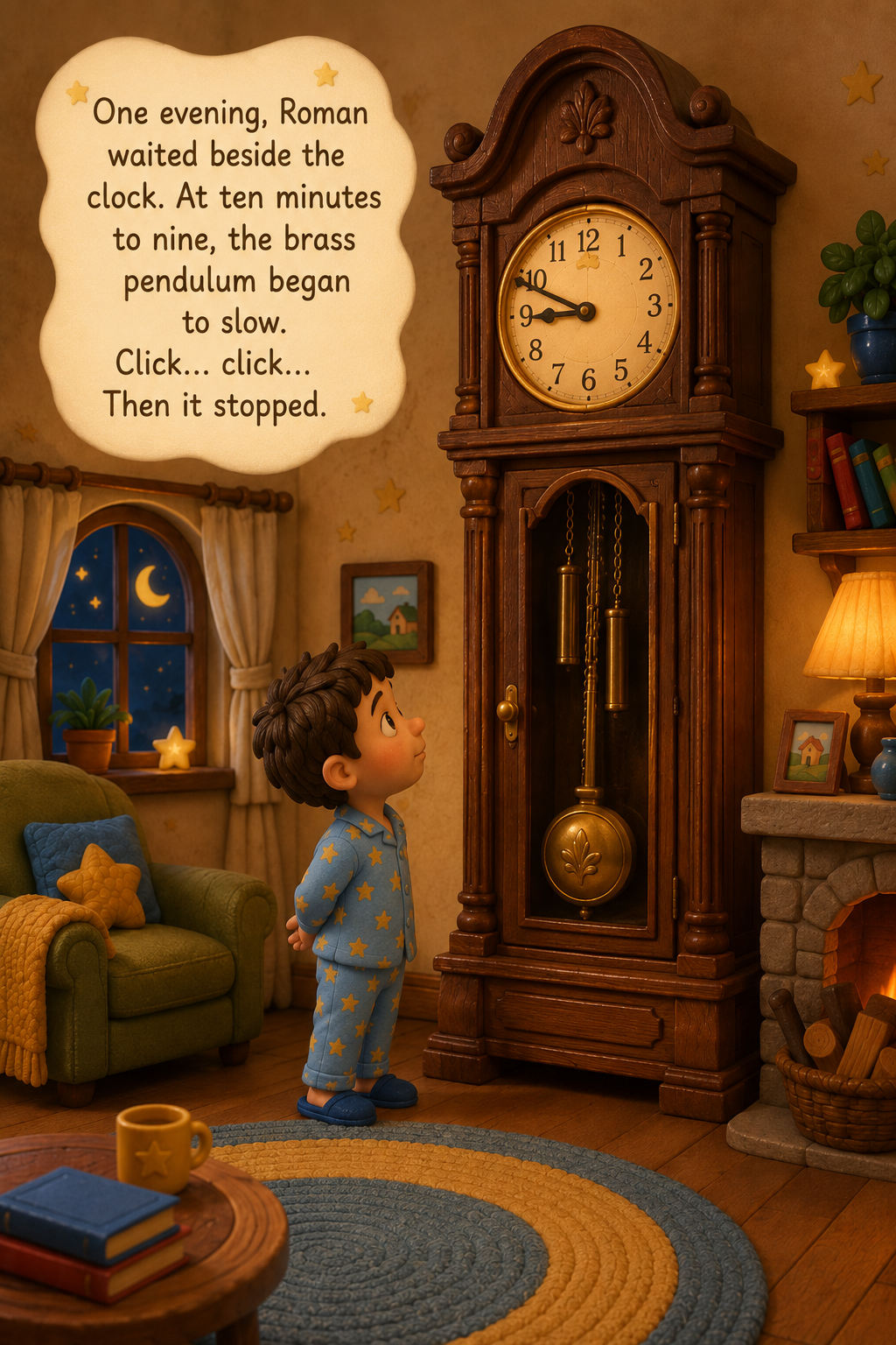 The Last Act Inside the Grandfather Clock page 3