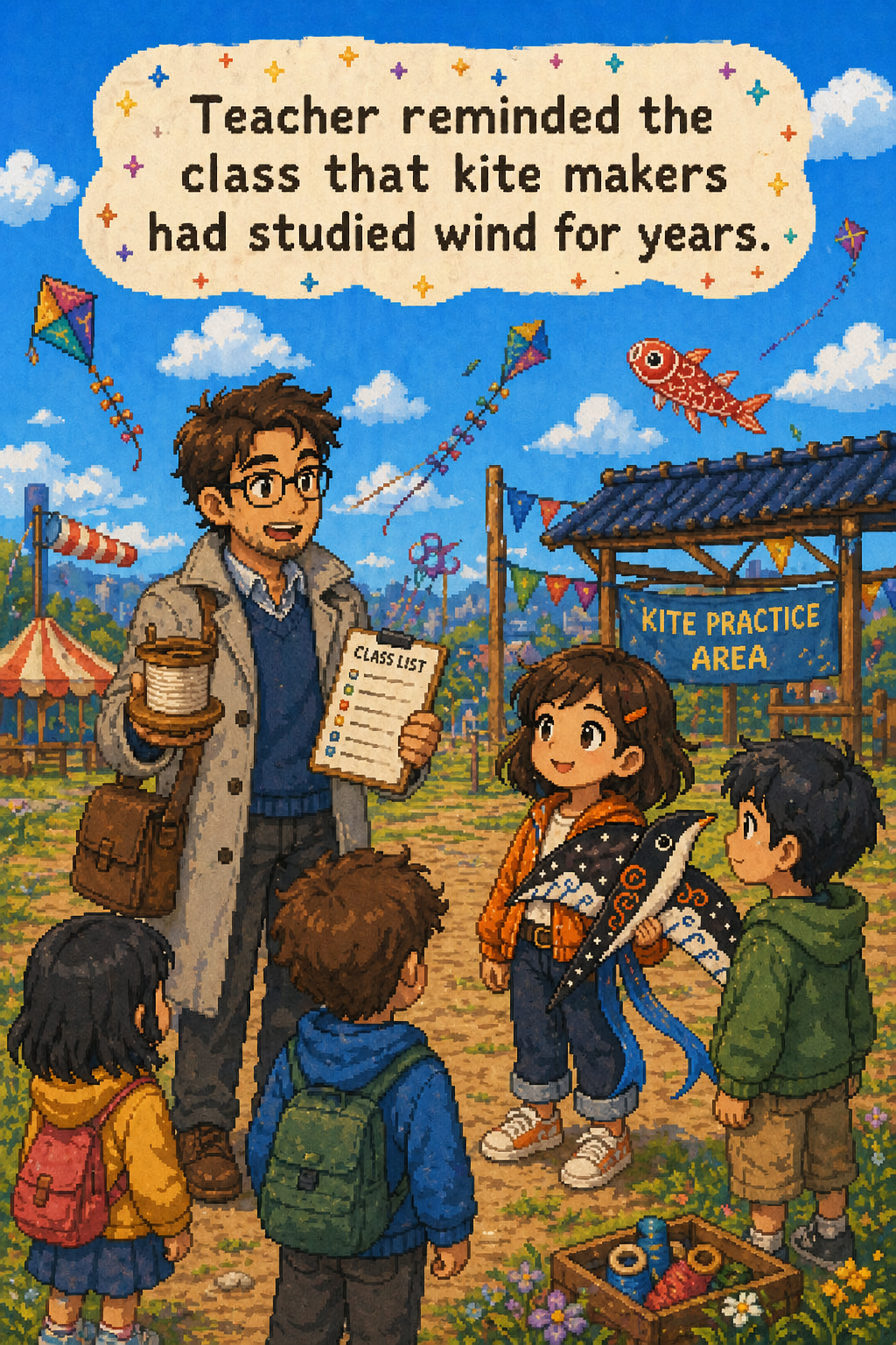 Lina and the Kite Festival Compass page 3