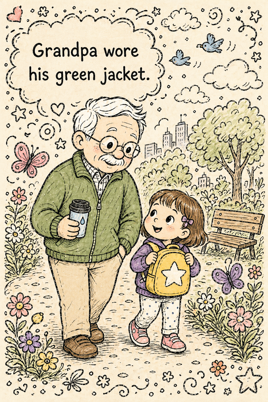 Lucy Stays with the Bright Backpack page 2