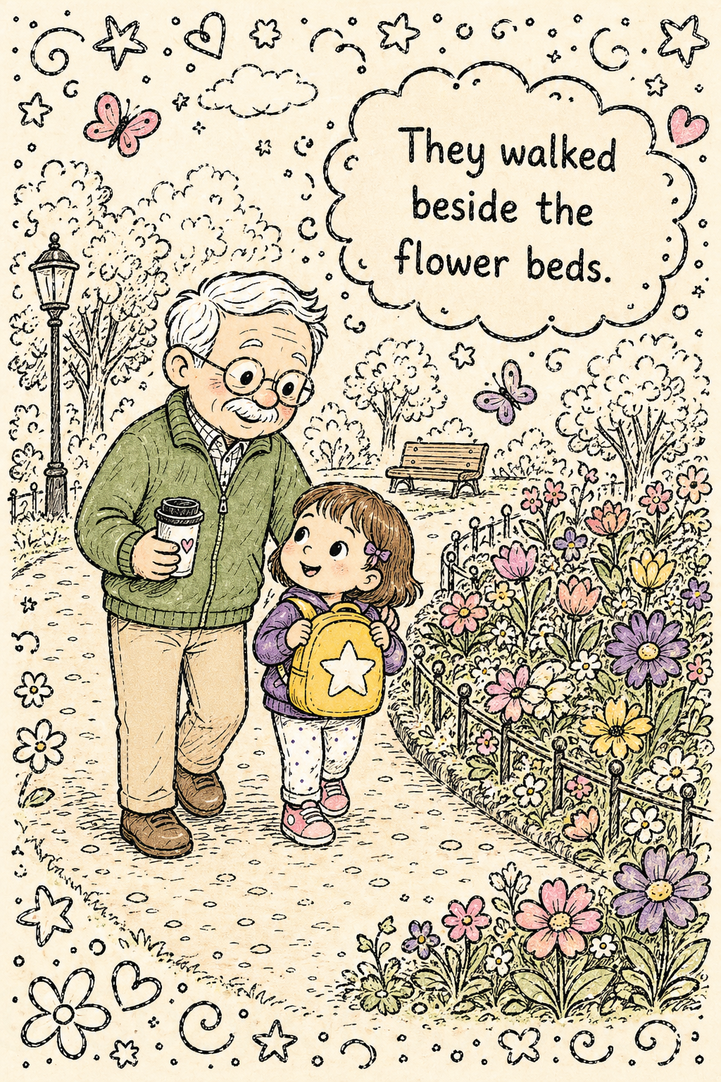 Lucy Stays with the Bright Backpack page 3